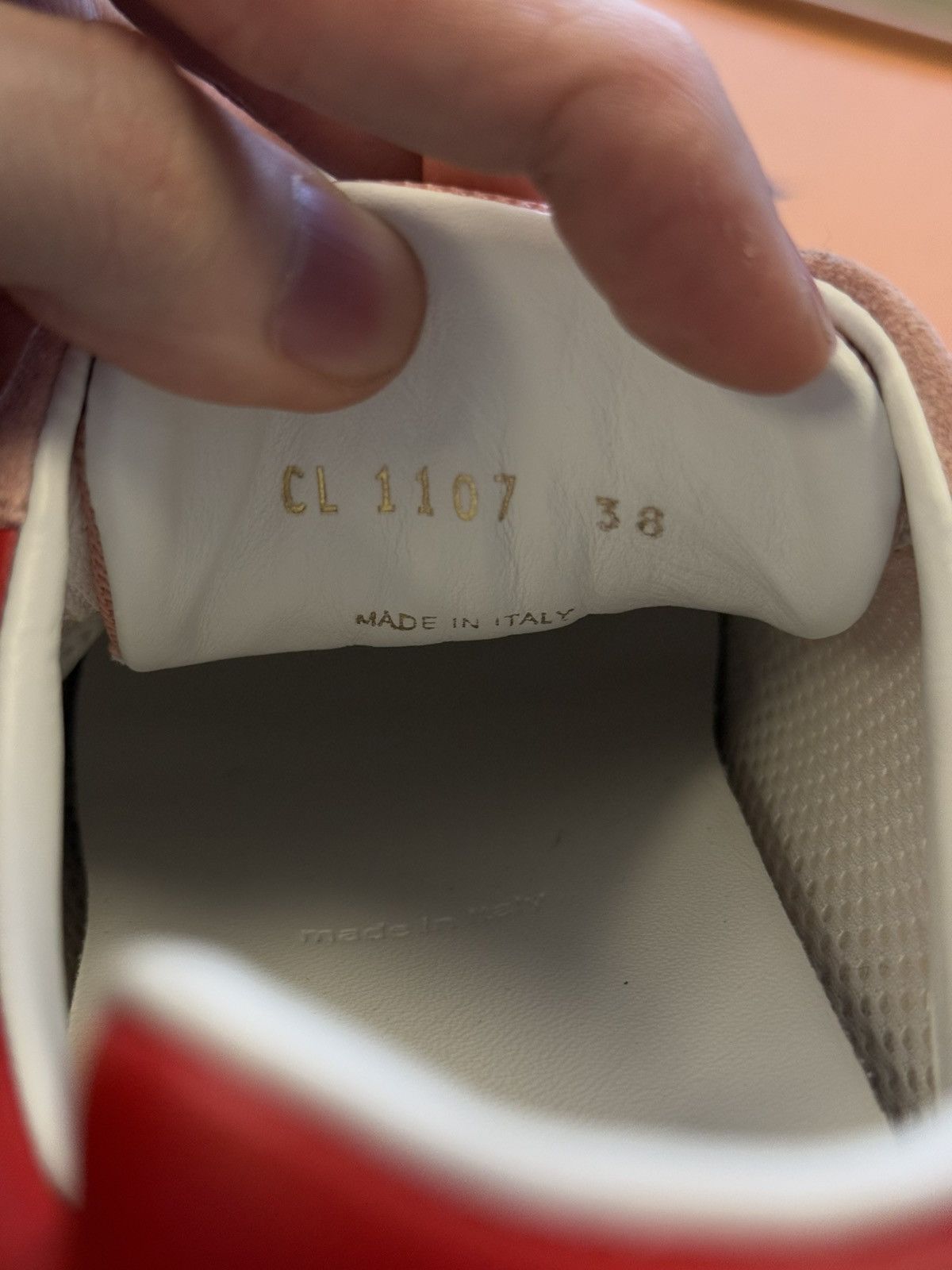 Louis Vuitton Louis Vuitton Women’s Pink Low Top Sneakers 38/8US Size US 8 / IT 38 - 15 Thumbnail