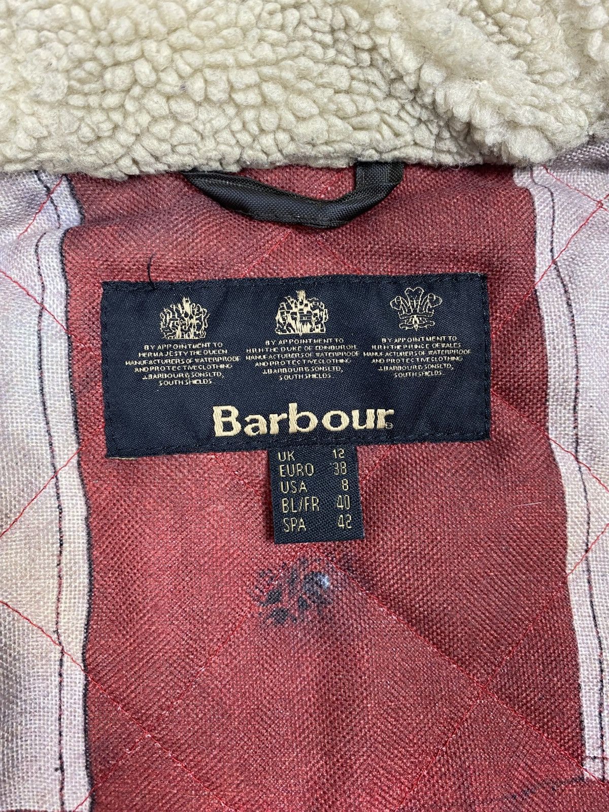Barbour Barbour Brighton Union Jack Waxed Parka Fur Hood Size M / US 6-8 / IT 42-44 - 21 Thumbnail