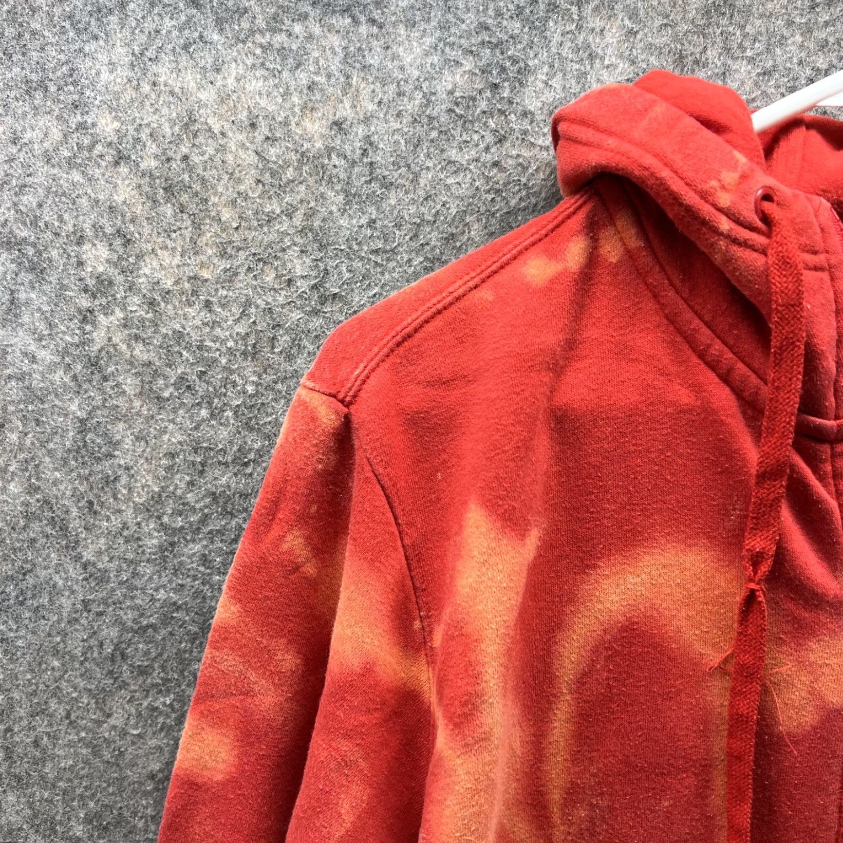 Nike VINTAGE Nike Sweater Men Medium Adult Orange Hoodie Full Zip Swoosh Club Fleece Size US M / EU 48-50 / 2 - 3 Thumbnail