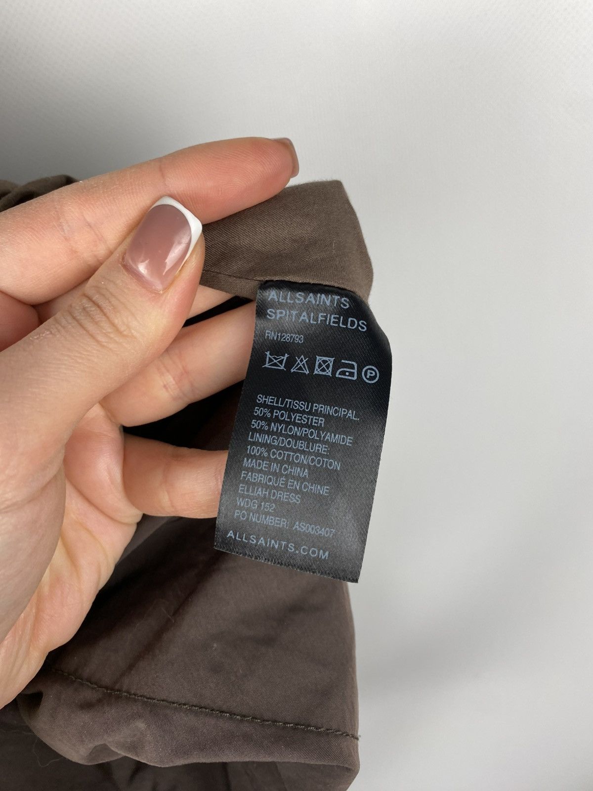 Allsaints Allsaints ladies Elliah Mini Dress Size 8 Size S / US 4 / IT 40 - 21 Thumbnail