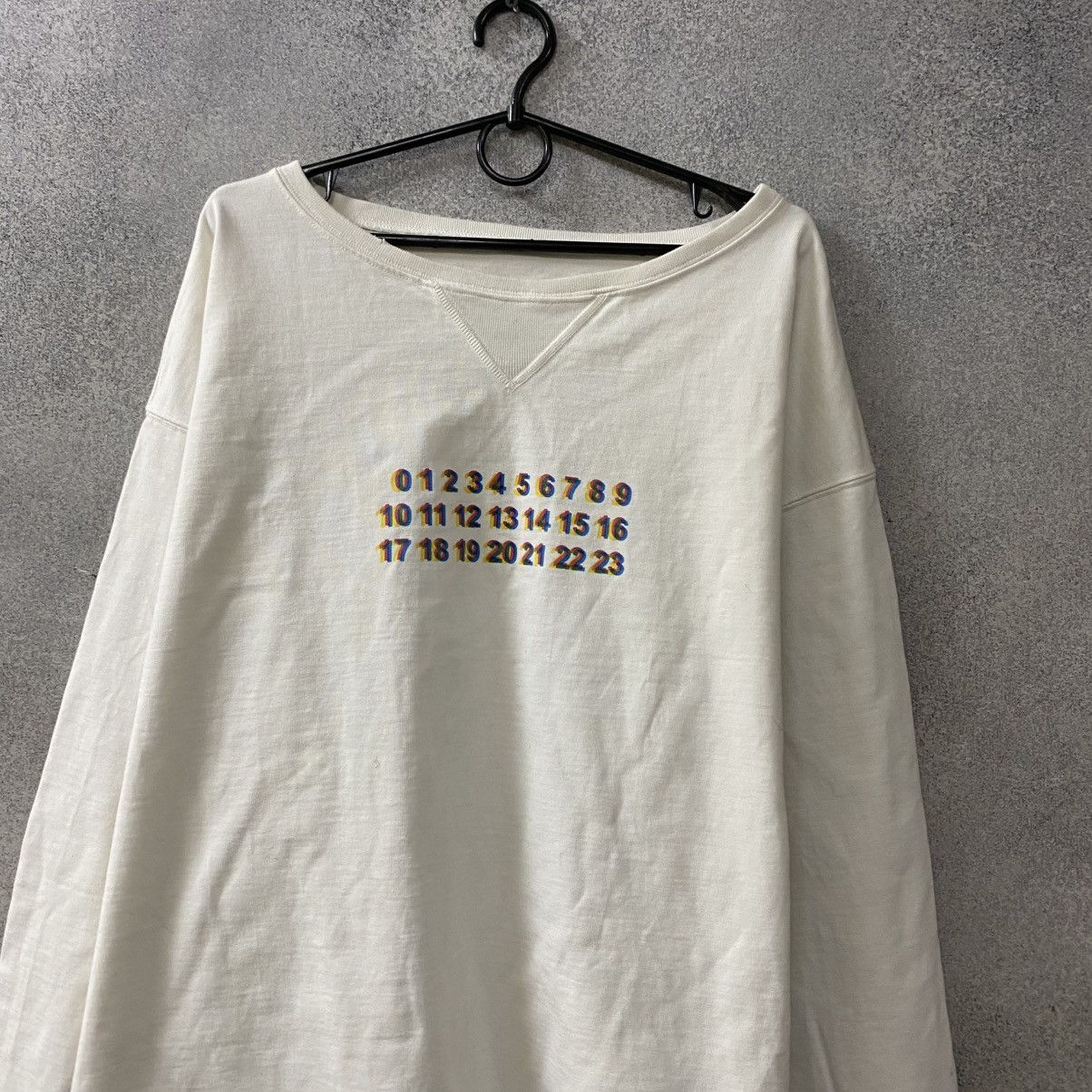Maison Margiela Maison Margiela sweatshirt big logo Size US XL / EU 56 / 4 - 2 Thumbnail