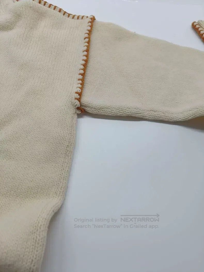 Loewe Loewe High Neck Sweater - Beige, 100% Wool, Classic High N Size M / US 6-8 / IT 42-44 - 5 Thumbnail