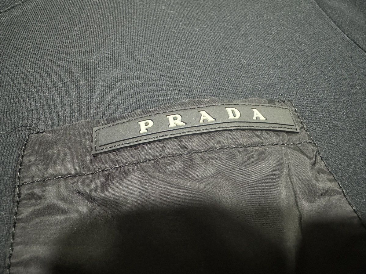 Prada 🔥Prada Nylon Pocket Tee Padded Shoulder Size US S / EU 44-46 / 1 - 5 Thumbnail