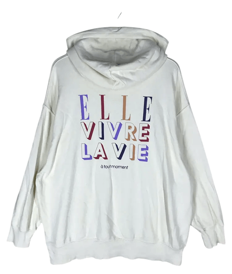 GU Special Collaboration ELLE x GU Baggy Hoodies Size XL / US 12-14 / IT 48-50 - 2 Thumbnail