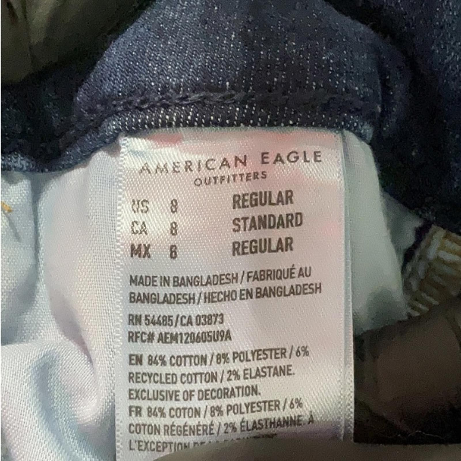 American Eagle Outfitters American Eagle Outfitters Skinny Leg Blue Jeans Size 8 Size 30" / US 8 / IT 44 - 2 Thumbnail