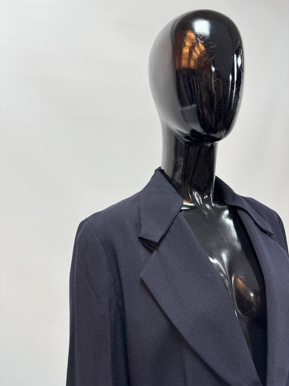 Y's × Yohji Yamamoto Y's Yohji Yamamoto Wool Navy Blazer Jacket Size M / US 6-8 / IT 42-44 - 11 Thumbnail