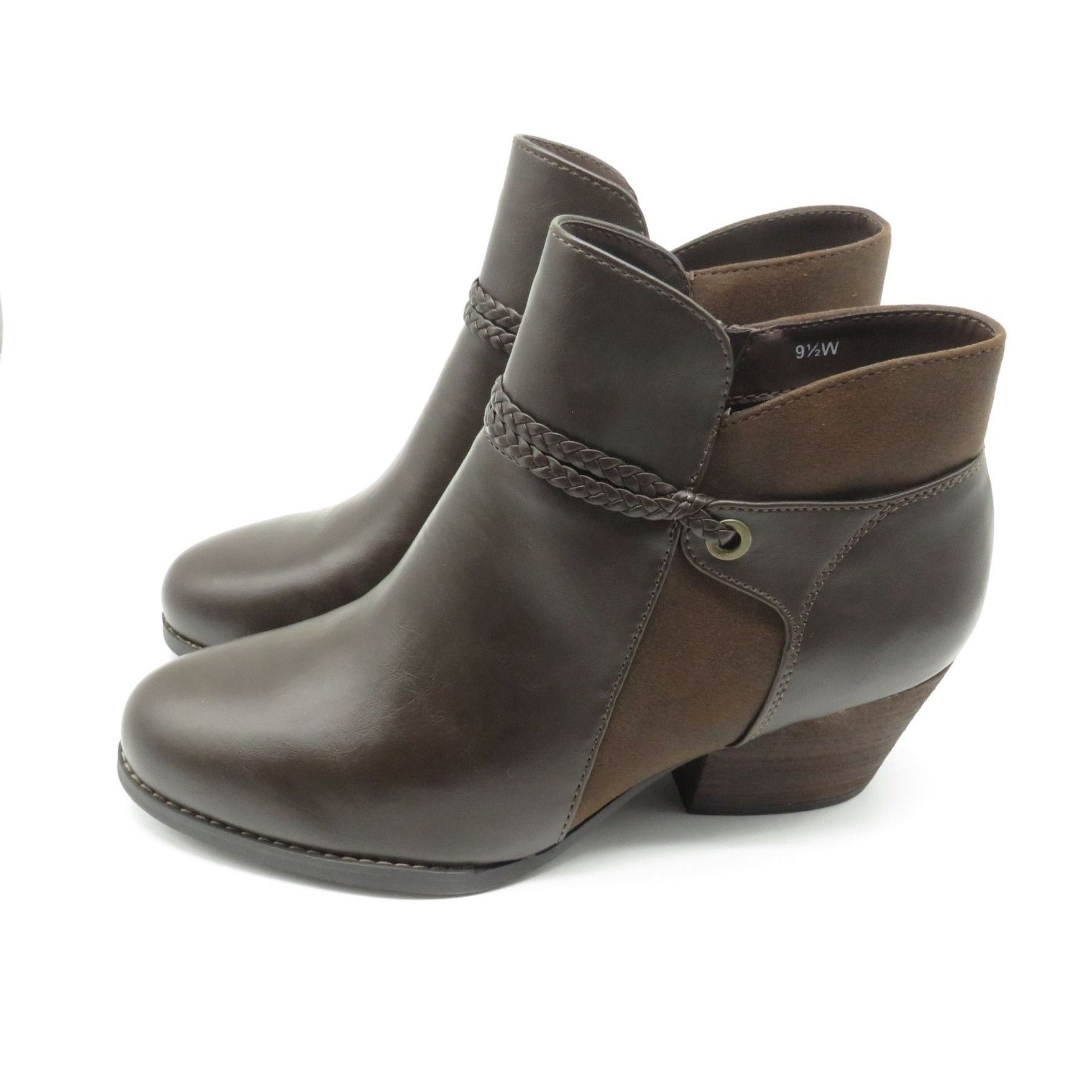BCBGeneration BCBGeneration Women's Audrina Ankle Boots 9.5W Zipper Closur Size US 9.5 / IT 39.5 - 4 Thumbnail