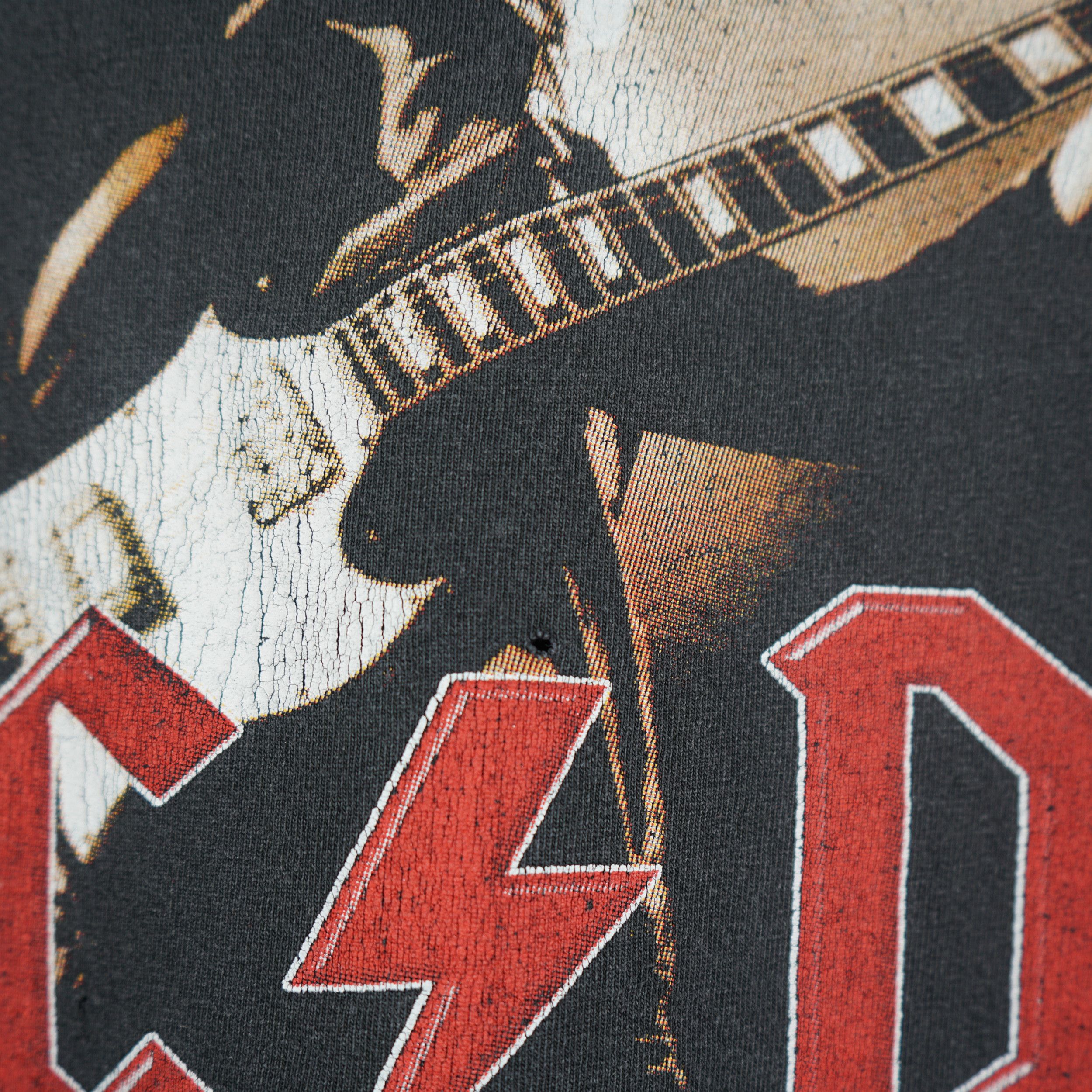Band Tees × Vintage Vintage 90s ACDC T-Shirt Angus Young Size US L / EU 52-54 / 3 - 5 Thumbnail