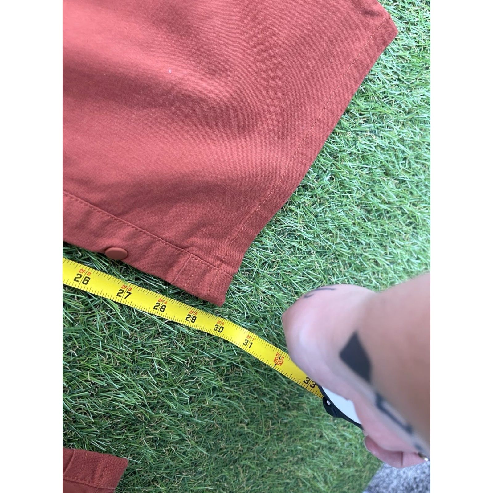 Mountain Hardwear Mountain Hardwear Pants Mens 32x32 Red Straight Leg Outdoor Hiking Chino Regular 5-Pocket Logo Sportwear Mens Size US 32 / EU 48 - 4 Thumbnail
