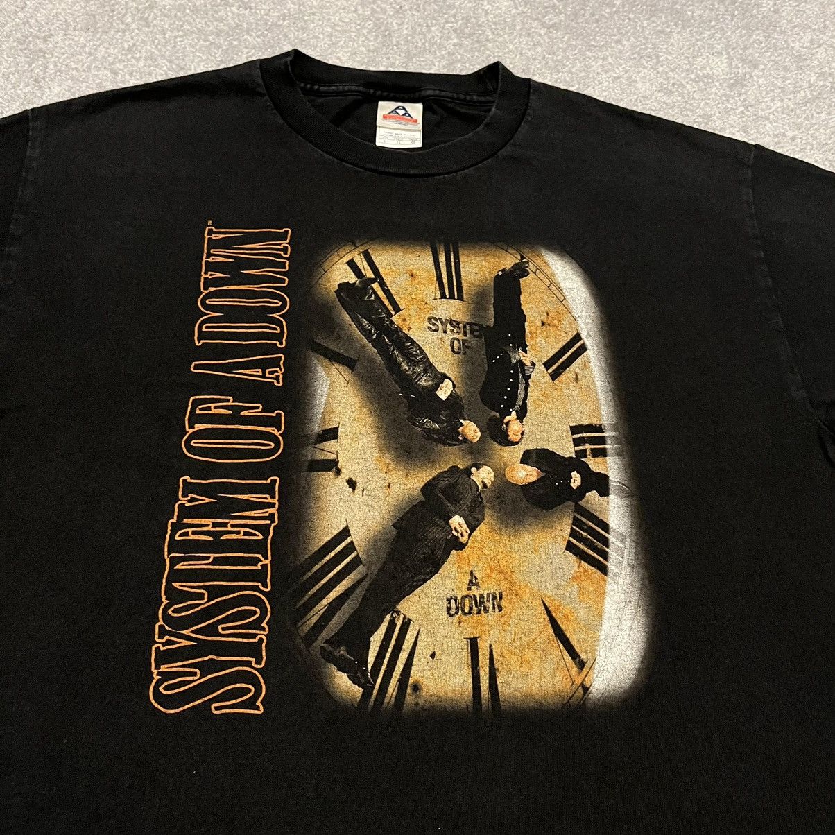 Band Tees Vintage 2000s System of a Down Clock Time Hypnotize Band Tee Size US L / EU 52-54 / 3 - 2 Thumbnail