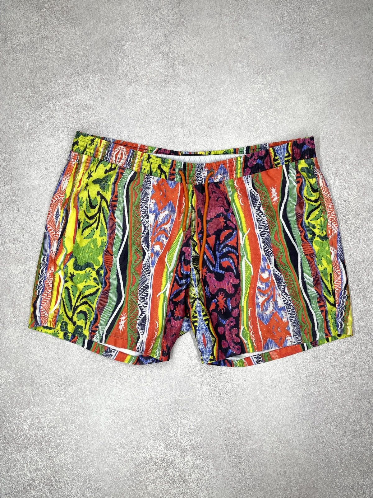 Carlo Colucci CARLO COLUCCI COOGI Style Pattern Swim Shorts Multicolor Size US 36 / EU 52 - 3 Thumbnail
