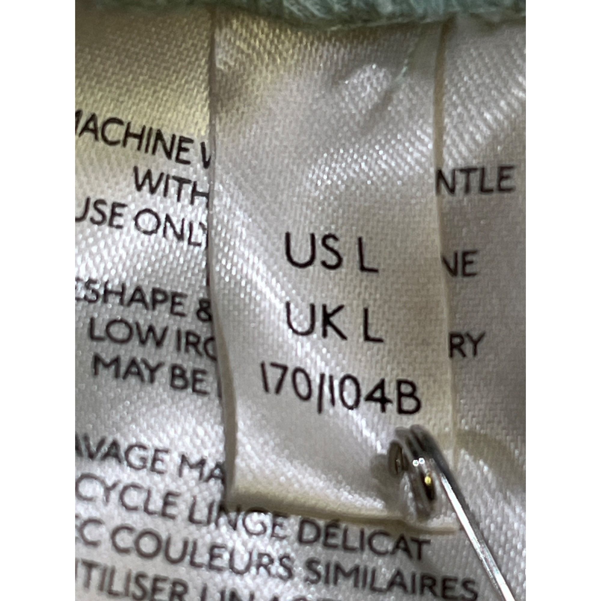Anthropologie By Anthropologie Women's Mint Green Blouse Size L SKU 6308 Size L / US 10 / IT 46 - 5 Thumbnail