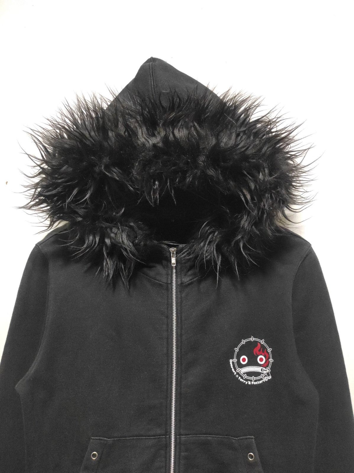 Japanese Brand Deorart x Terry's Factory zip fur hoodie ifsix LGB style Size US M / EU 48-50 / 2 - 4 Thumbnail