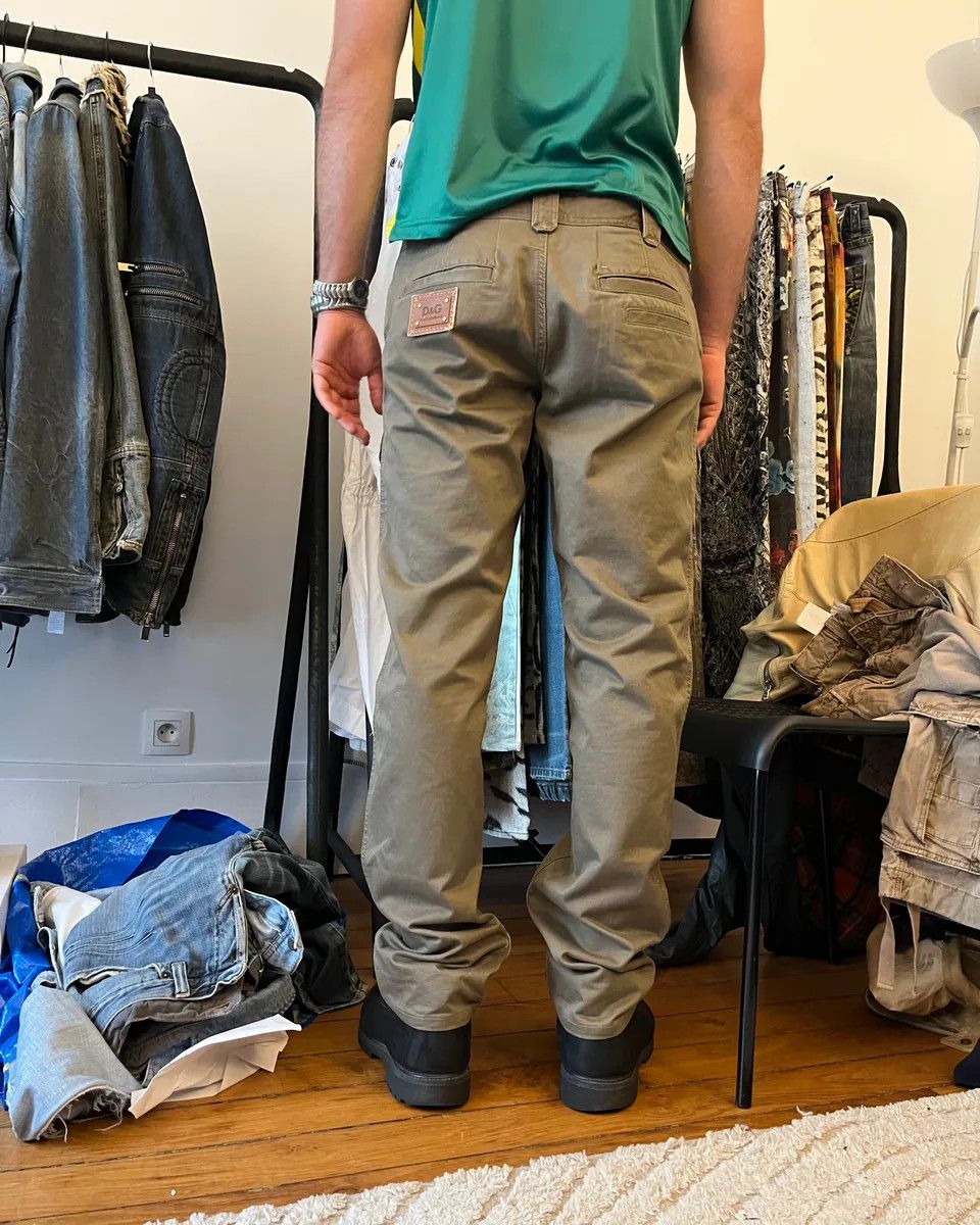 Dolce & Gabbana SS2008 Dolce & Gabbana Safari Luxe Olive Pants Size US 34 / EU 50 - 5 Thumbnail