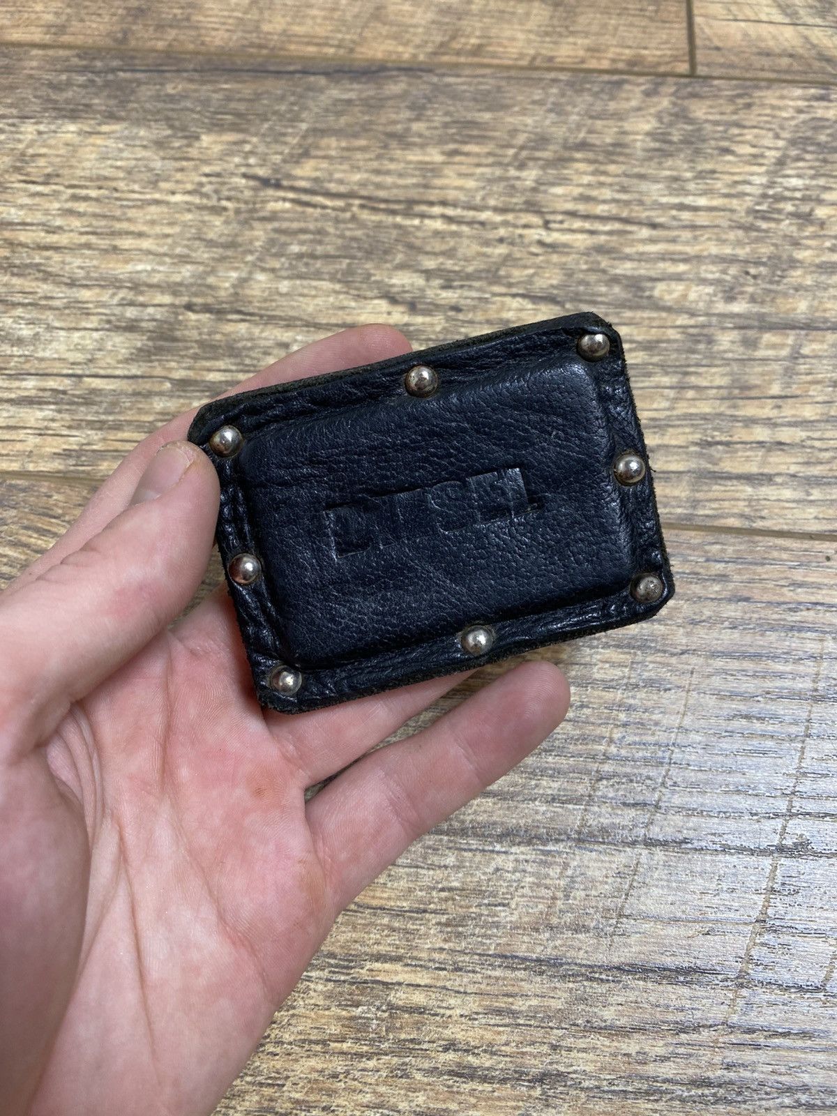 Diesel Diesel Vintage Studded Leather Logo Buckle 00s Grunge Size ONE SIZE - 4 Thumbnail