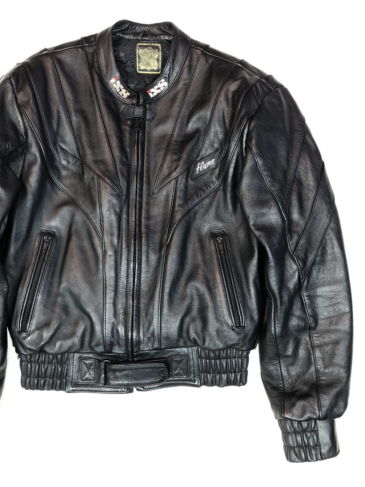 Ferrari × Honda × Yamaha IXS Motorcycle Leather Jacket Racing Vintage Size US M / EU 48-50 / 2 - 7 Thumbnail