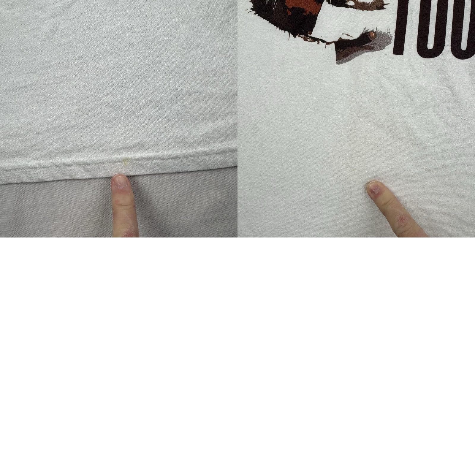 Jerzees VINTAGE Najee Mind Over Matter Tour T Shirt Adult XL Band Tee Jazz Saxophone Y2K Mens White Cotton Polyester Crew Neck Short Sleeve solids Size US XL / EU 56 / 4 - 9 Thumbnail