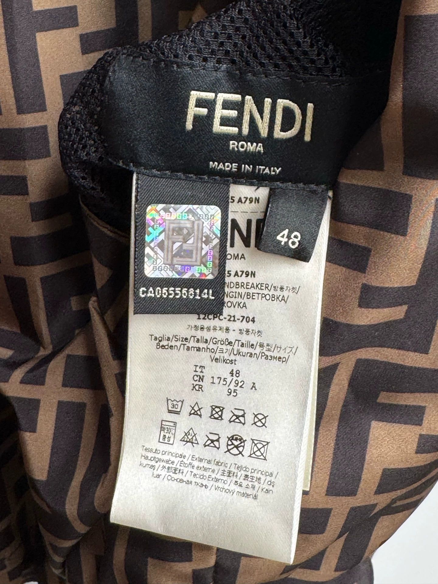 Fendi Fendi FF double-faced zip jacket 48 NWT Size US M / EU 48-50 / 2 - 8 Thumbnail