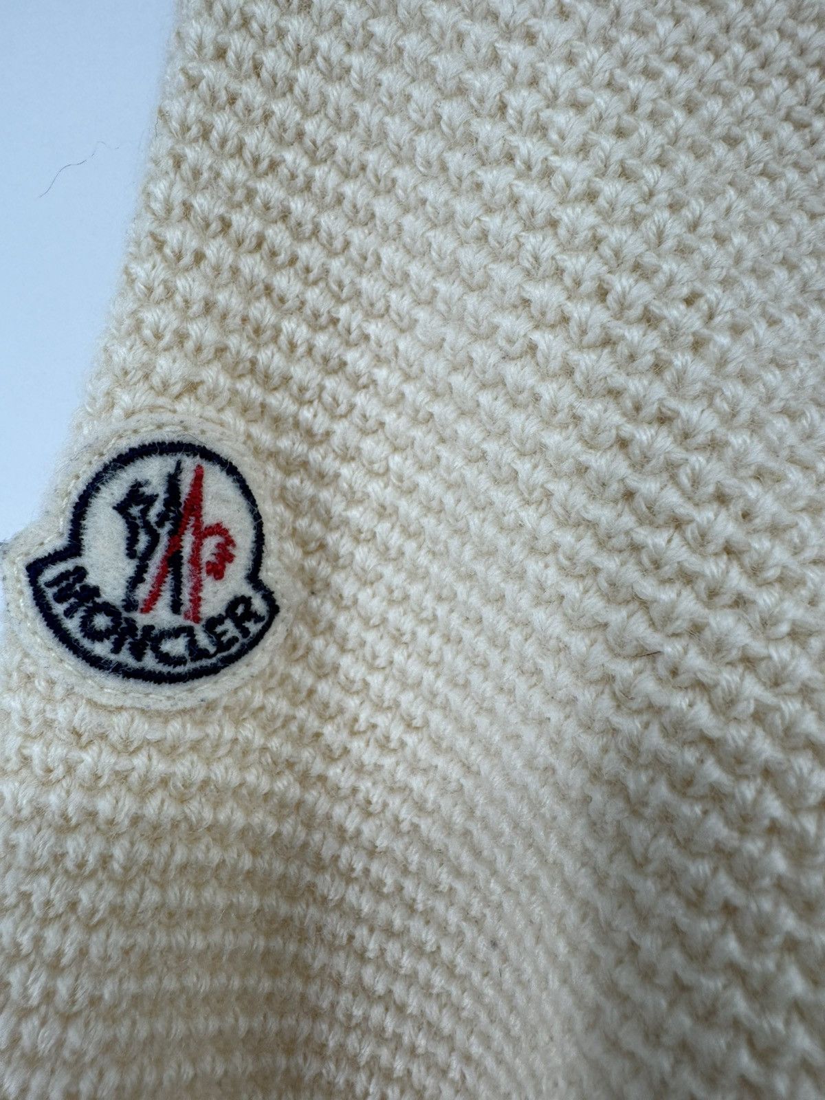 Moncler MONCLER MAGLIONE TRICOT ALLA COREANA knit x nylon cardigan M Size M / US 6-8 / IT 42-44 - 10 Thumbnail