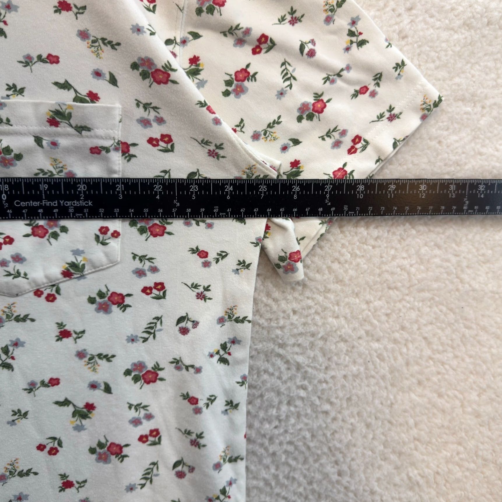 Vintage VINTAGE Elisabeth White Floral Cotton 2XL T-Shirt Sleep Dress Nightgown Cottagecore Grandma Nightgown Womens 2XL Size XXL / US 16-18 / IT 52-54 - 4 Thumbnail