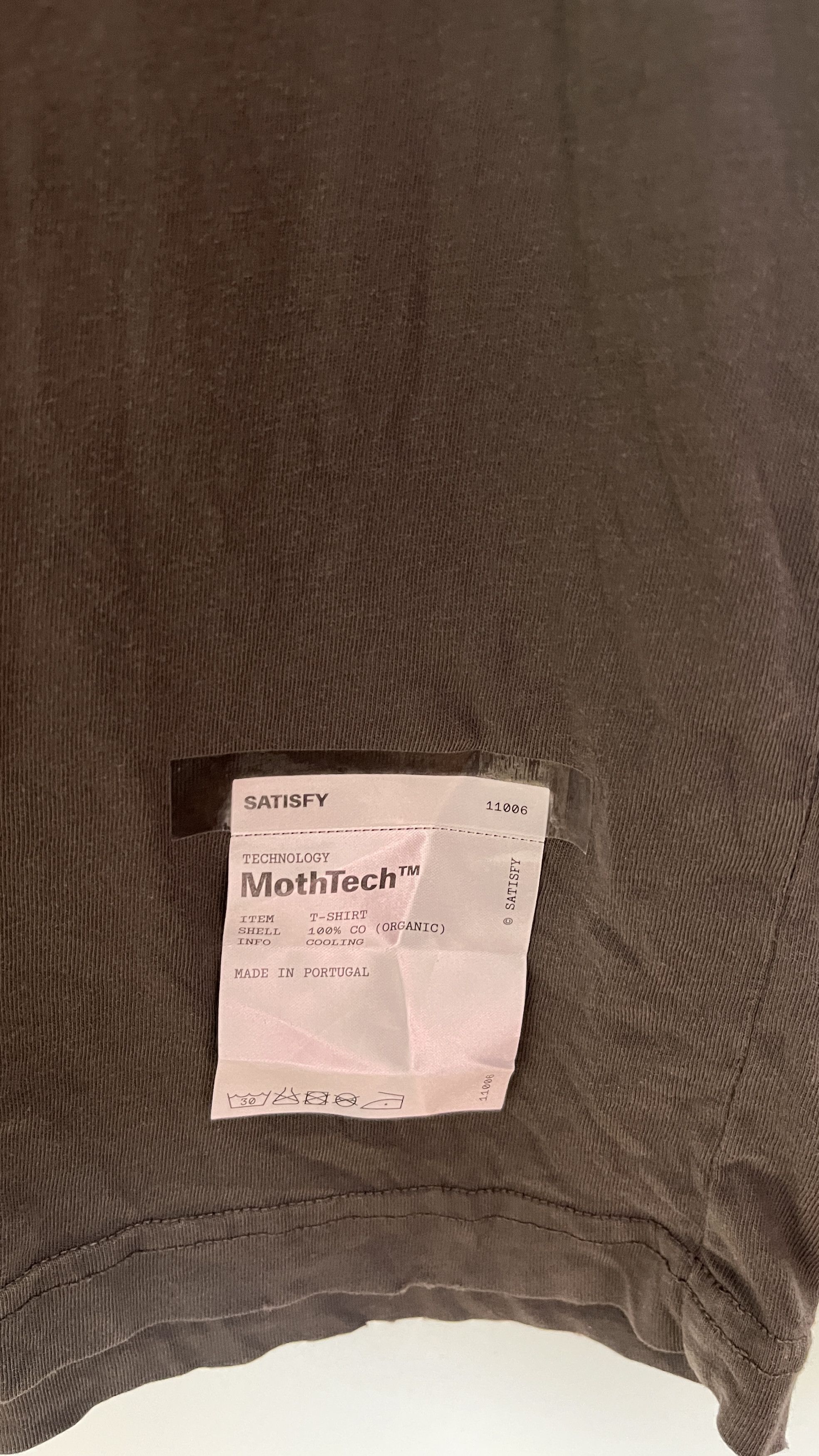 Satisfy Satisfy Running MothTech Tee Desert Rat Large 🌊 Size US L / EU 52-54 / 3 - 4 Thumbnail