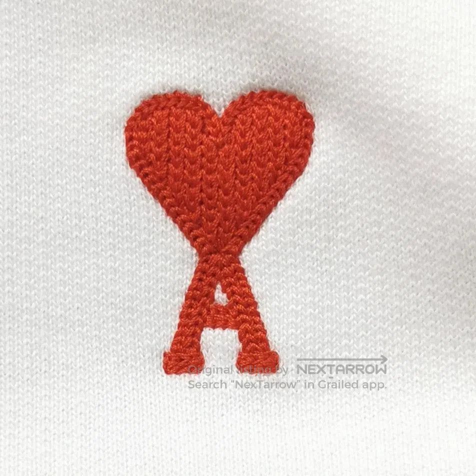Louis Vuitton AMI Alexandre Mattiussi Cotton Heart Logo Crewneck Sweatshi Size US S / EU 44-46 / 1 - 1 Thumbnail