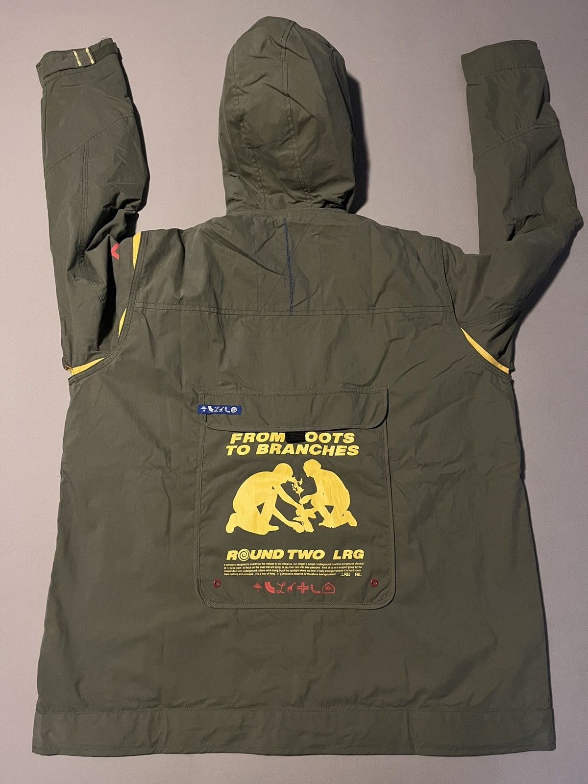 Round Two LRG L-R-G Lifted Research Group Round Two Cargo Jacket DS Size US L / EU 52-54 / 3 - 12 Thumbnail