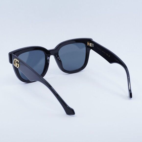 Gucci Gucci GG0998S 001 Sunglasses Black Square Frame, Grey Lenses Size ONE SIZE - 11 Thumbnail
