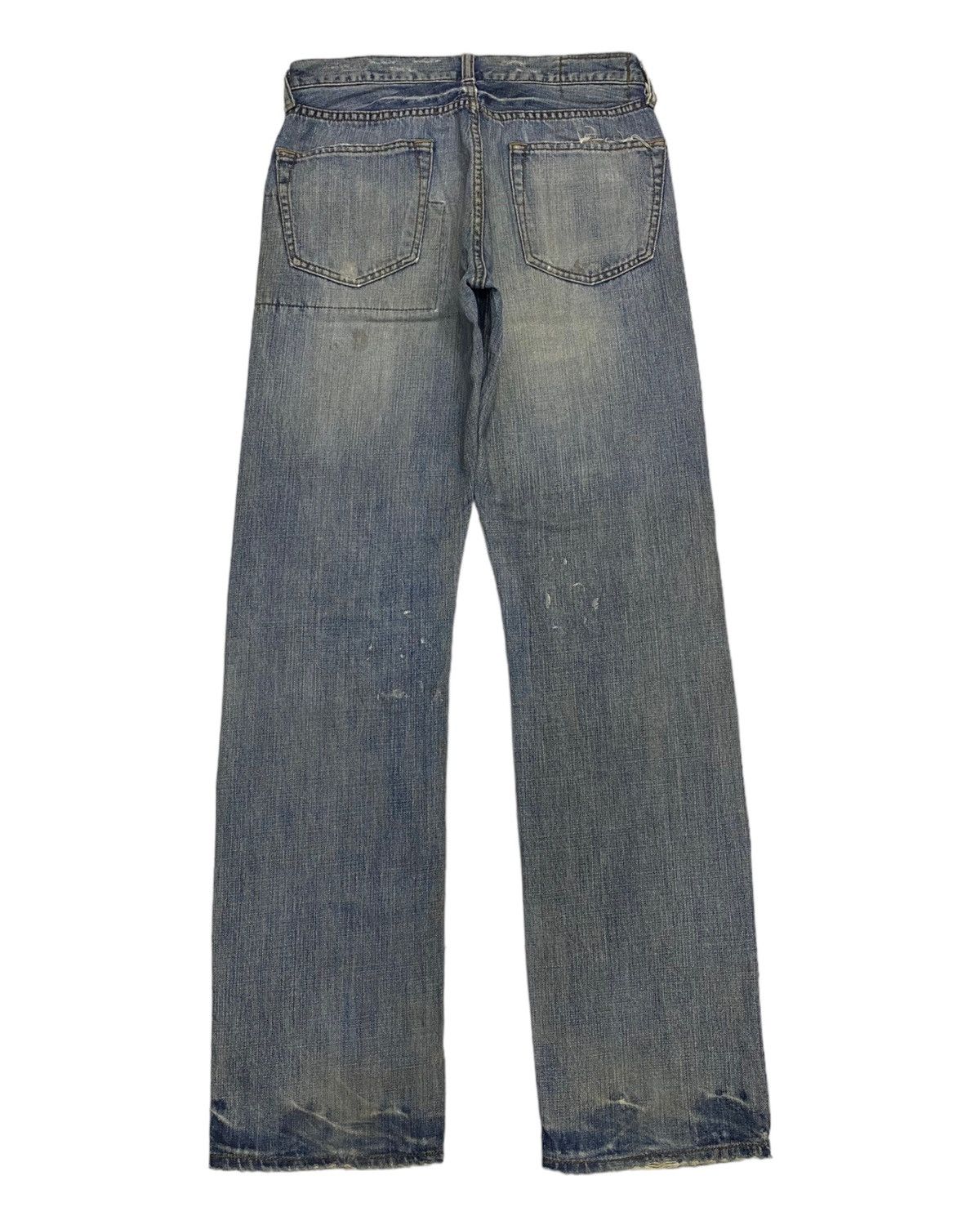 Hysteric Glamour × If Six Was Nine × Japanese Brand VINTAGE JAPANESE DISTRESSED DENIM JEANS Size US 29 - 2 Thumbnail