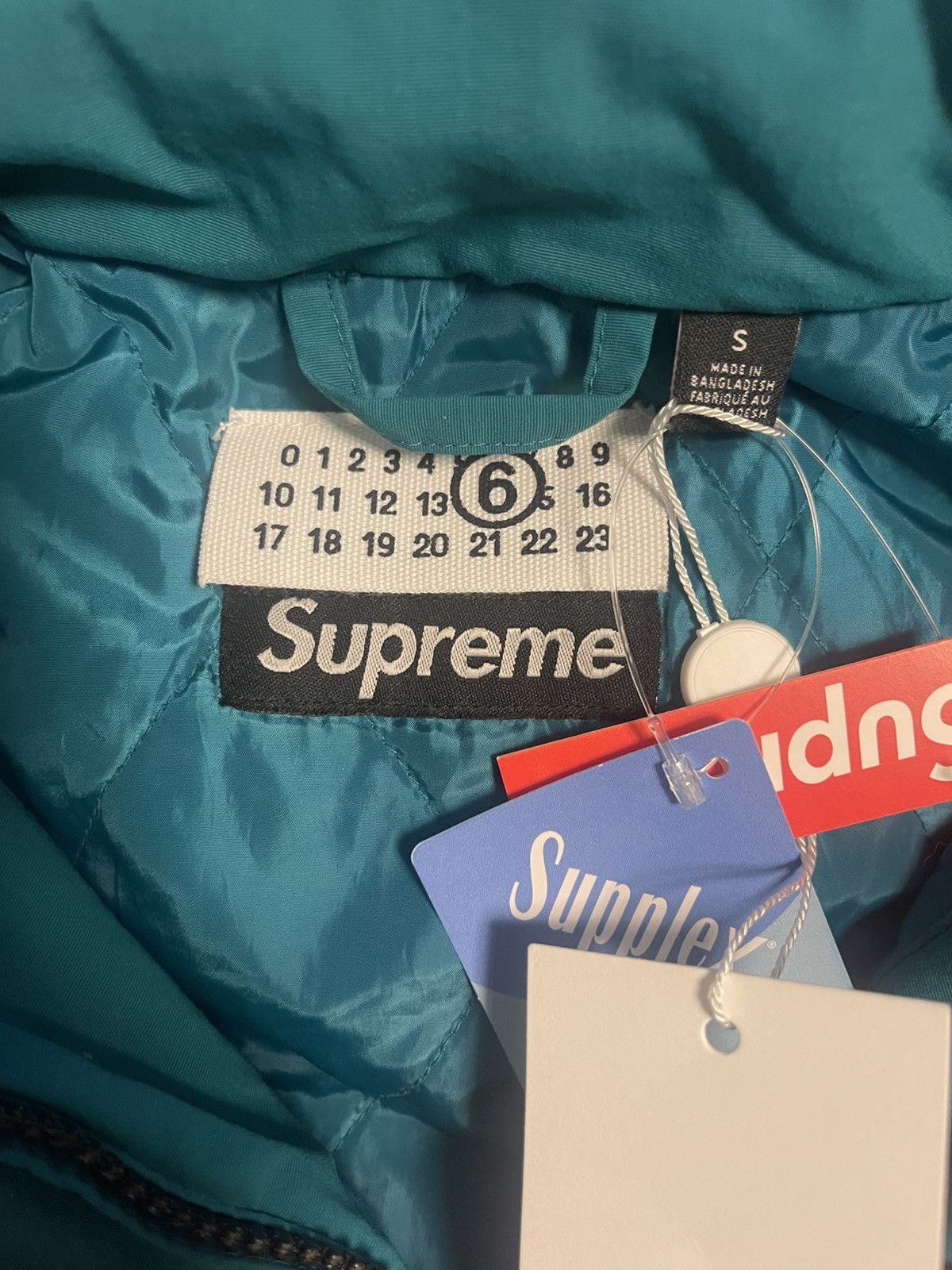 Maison Margiela × Supreme MM6 Split Stadium Jacket Size US S / EU 44-46 / 1 - 3 Thumbnail