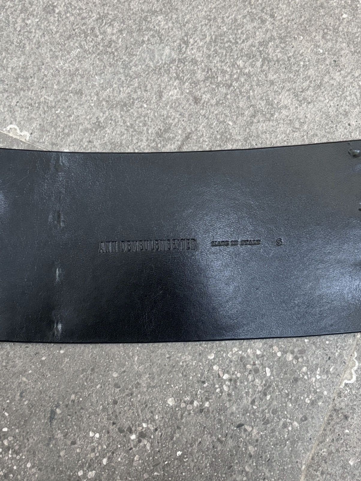 Ann Demeulemeester Ann Demeulemeester | Four-Panel Waist Belt Size ONE SIZE - 5 Thumbnail