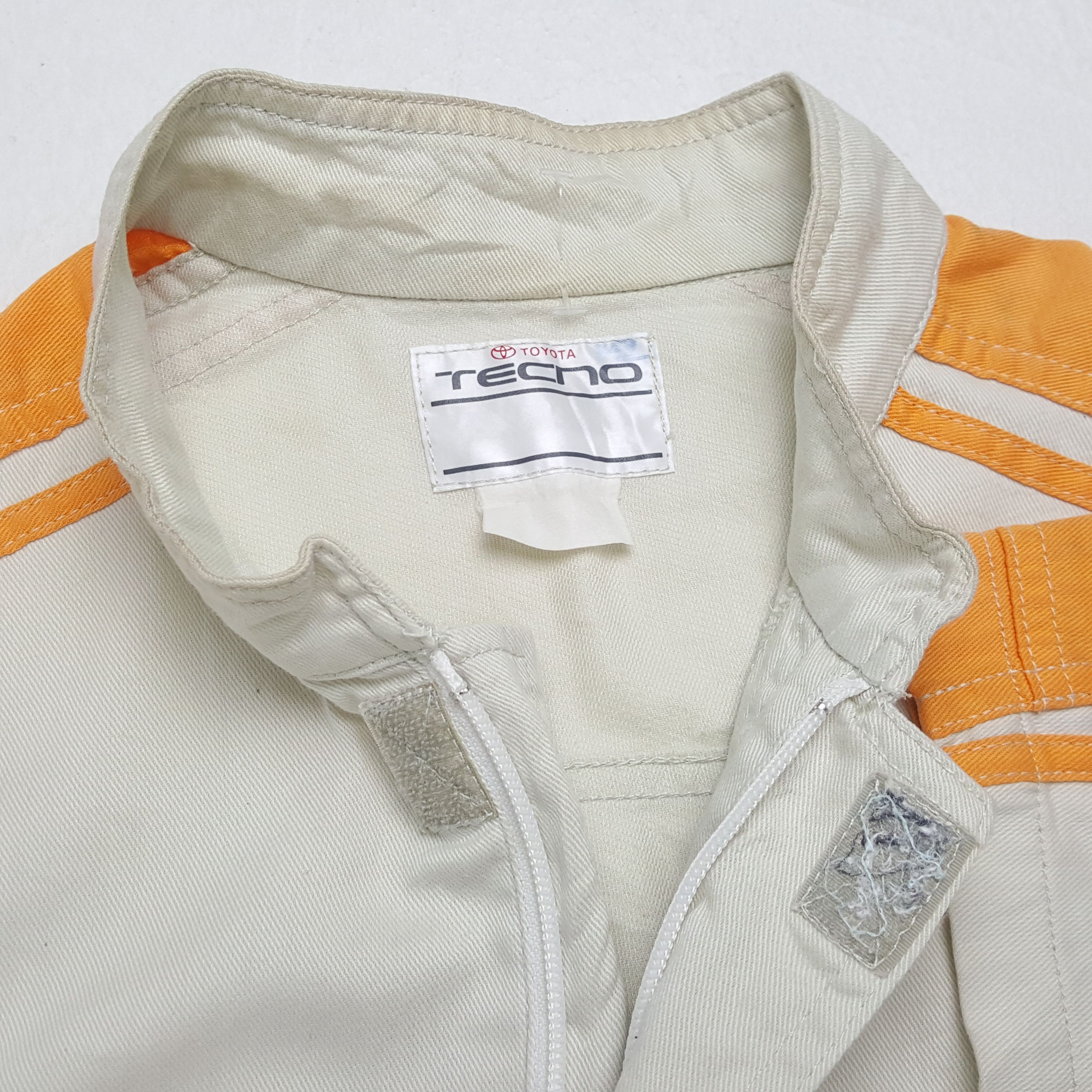 Vintage Vintage TOYOTO TECNO Japanese Racing Team Coverall Jacket Size US L / EU 52-54 / 3 - 14 Thumbnail