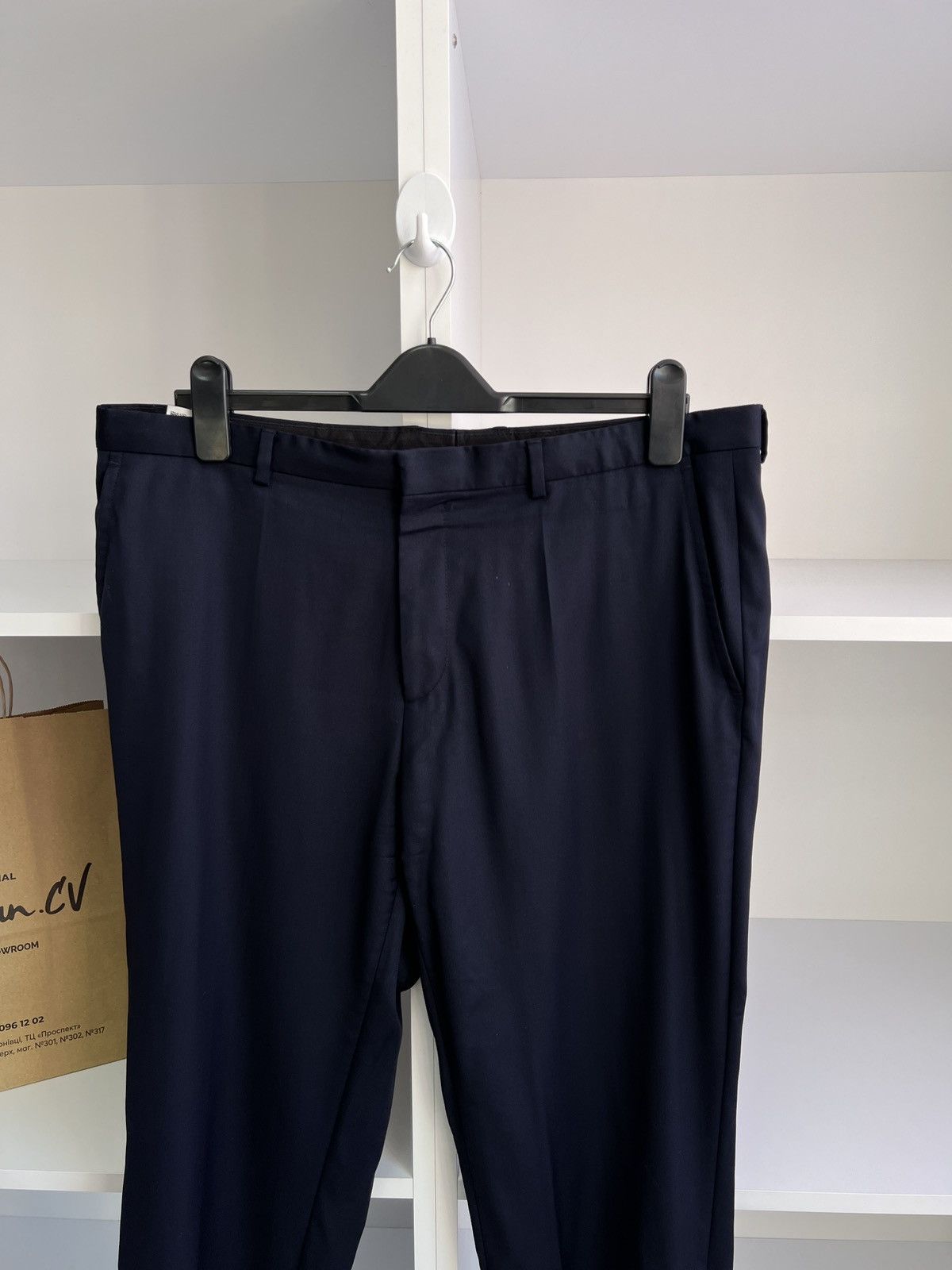 Hugo Boss × Vintage Vintage Hugo Boss Luxury Old Money Style Suit Size 52S - 16 Thumbnail