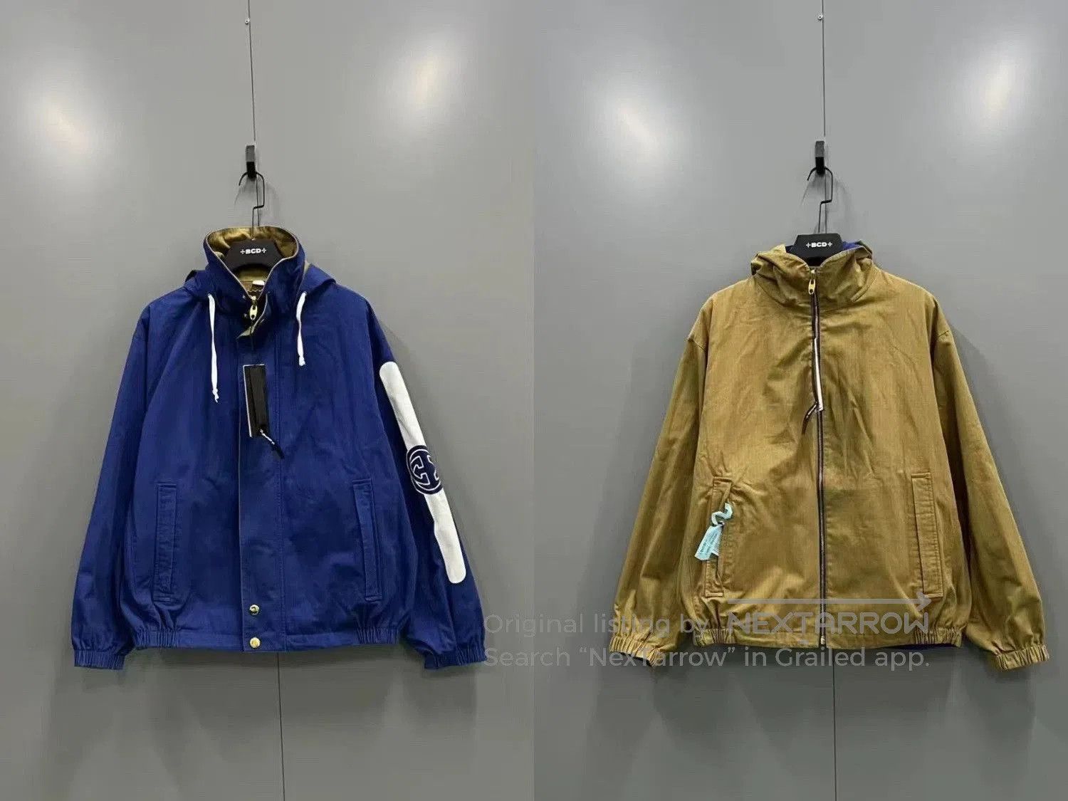 Gucci gucci reversible logo print jacket size 44. Size US L / EU 52-54 / 3 - 8 Thumbnail