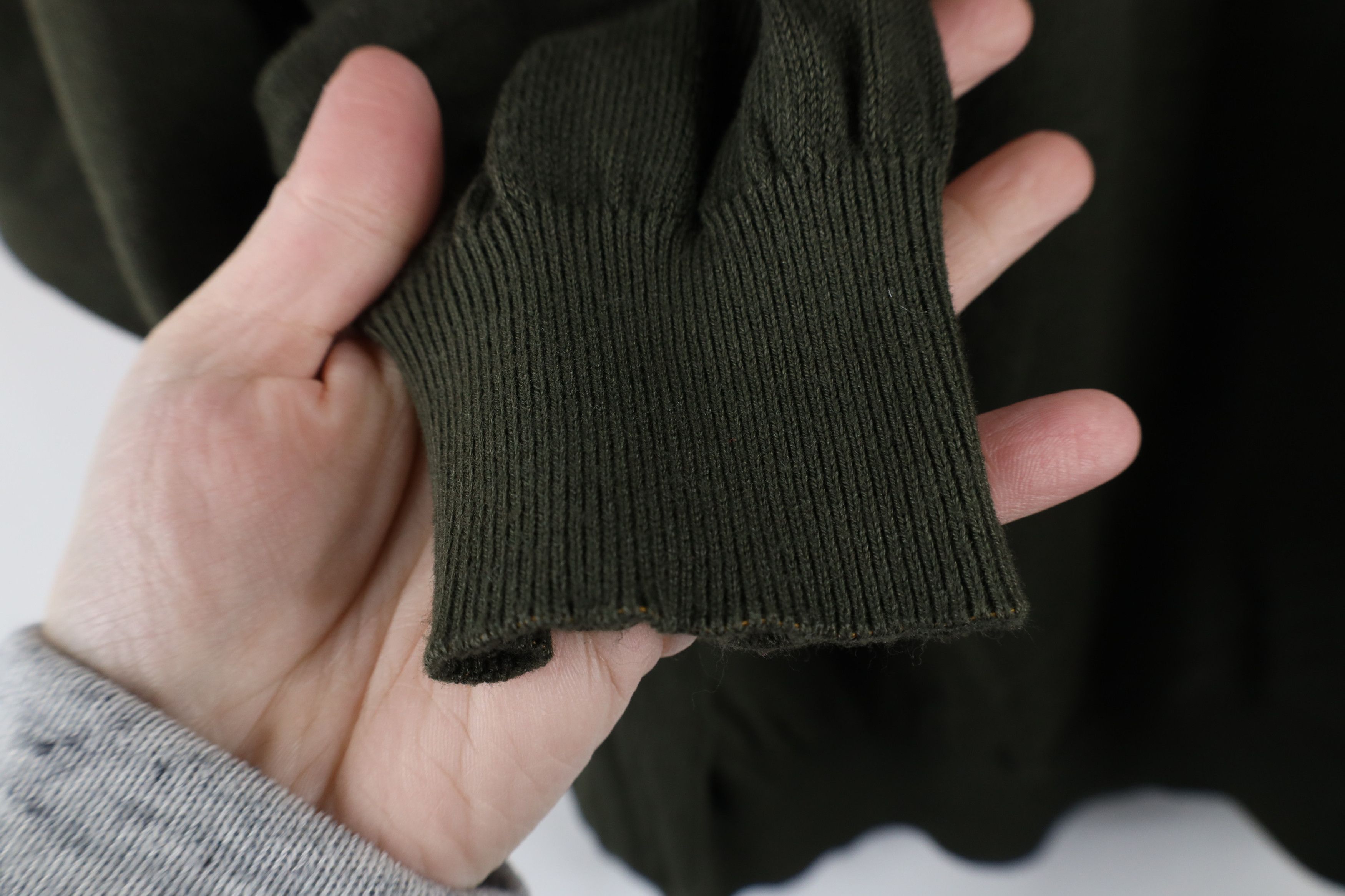 Vintage Vintage 90s Streetwear Lightweight Collared Sweater Green Size US M / EU 48-50 / 2 - 6 Thumbnail