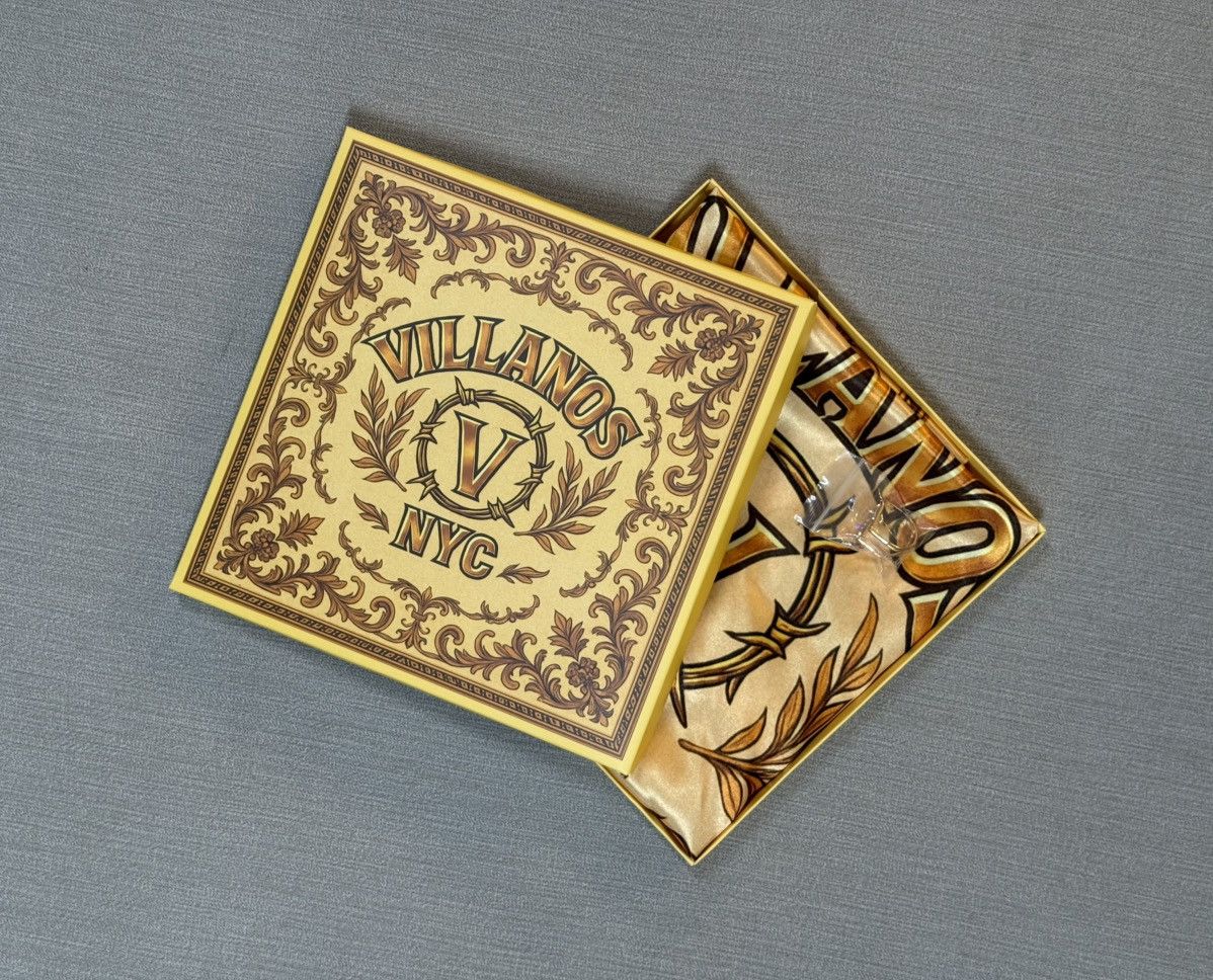 Other VILLANOS NYC “THORN OF GOLD” SILK BANDANA (LIMITED EDITION) Size ONE SIZE - 3 Thumbnail