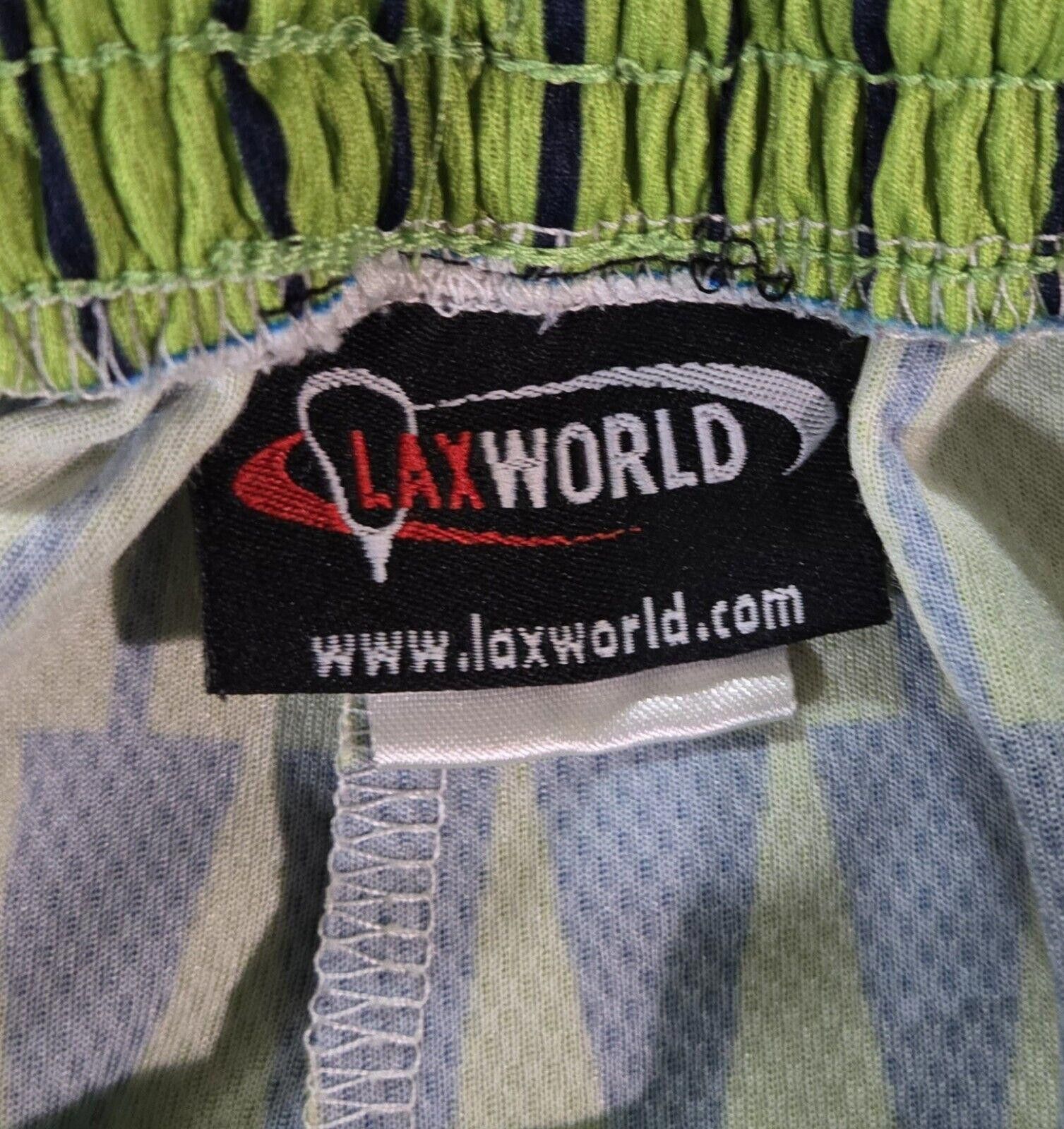 Designer Lax World Blue And Green Shorts Size Medium Size US 32 / EU 48 - 6 Thumbnail