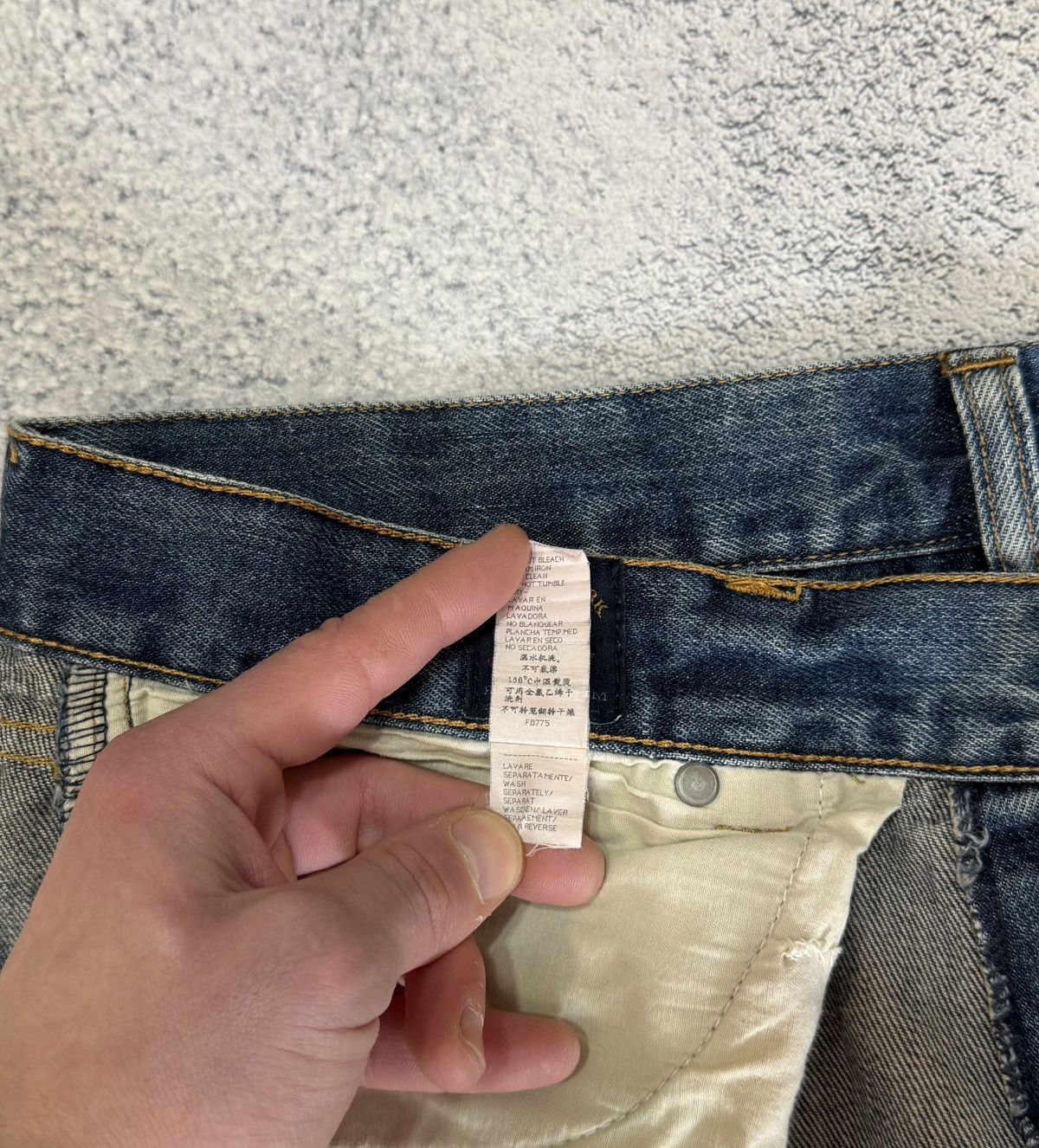 Paul & Shark Paul & Shark Yachting Jeans Men W36 Blue Denim Logo Italy Size US 36 / EU 52 - 13 Thumbnail