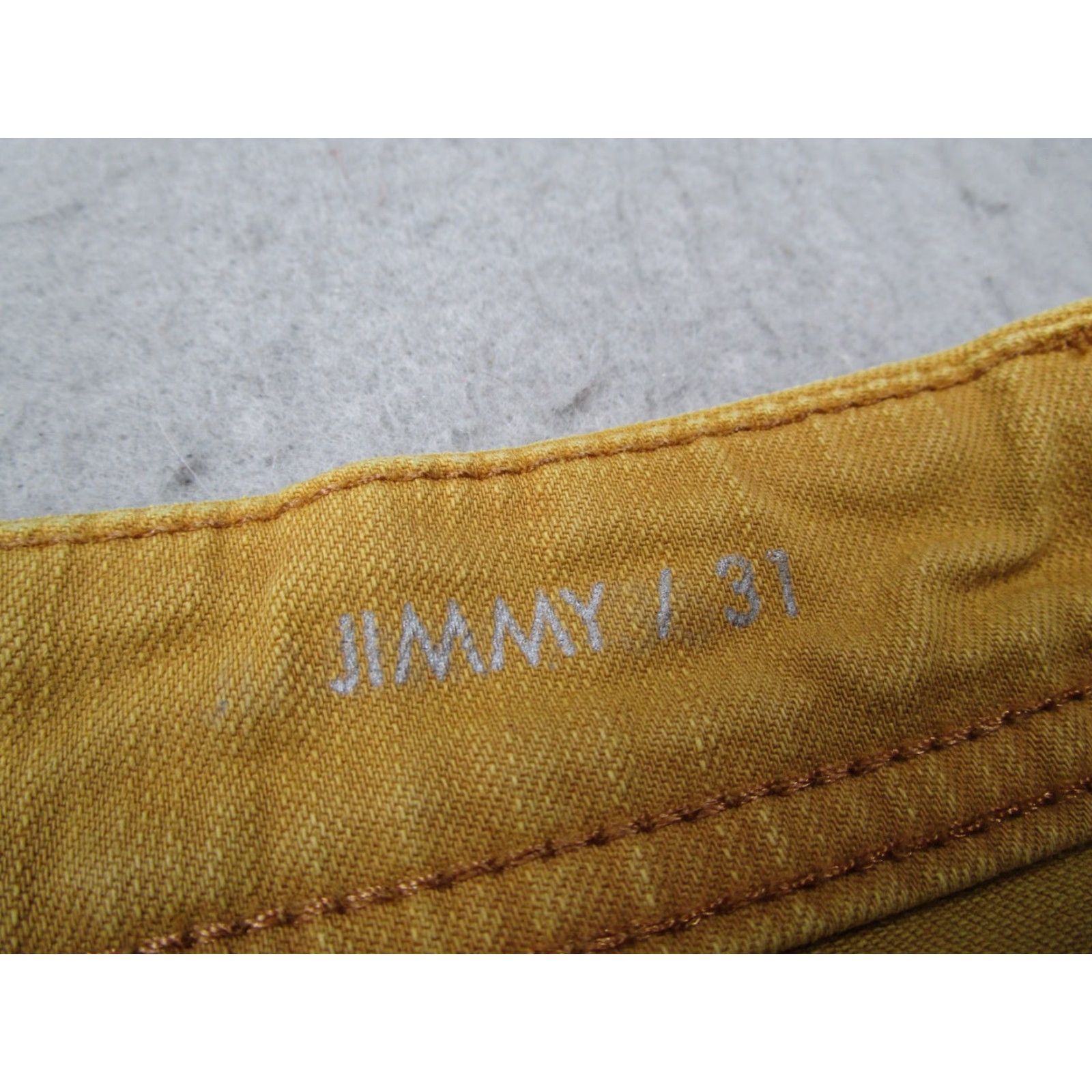 Vintage VINTAGE Fidelity Jeans Men's 31 Brown Denim Straight Fit 5-Pocket Zip Fly Made in USA Size US 31 - 7 Thumbnail