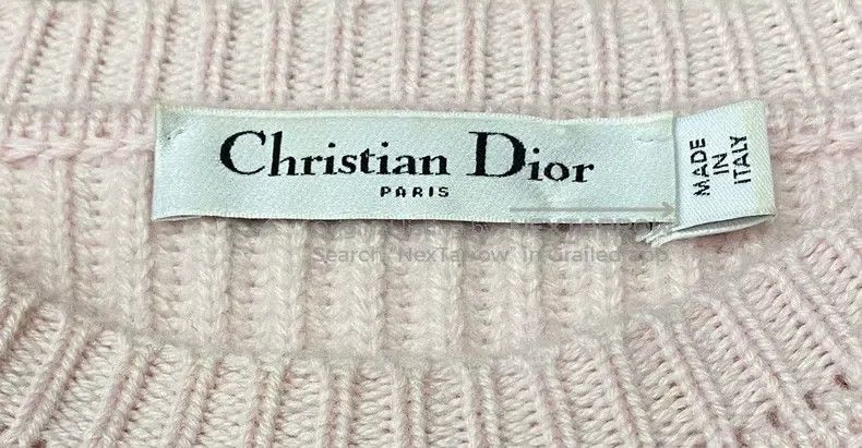 Dior Dior Pink embroidered sweater Size XS / US 0-2 / IT 36-38 - 5 Thumbnail
