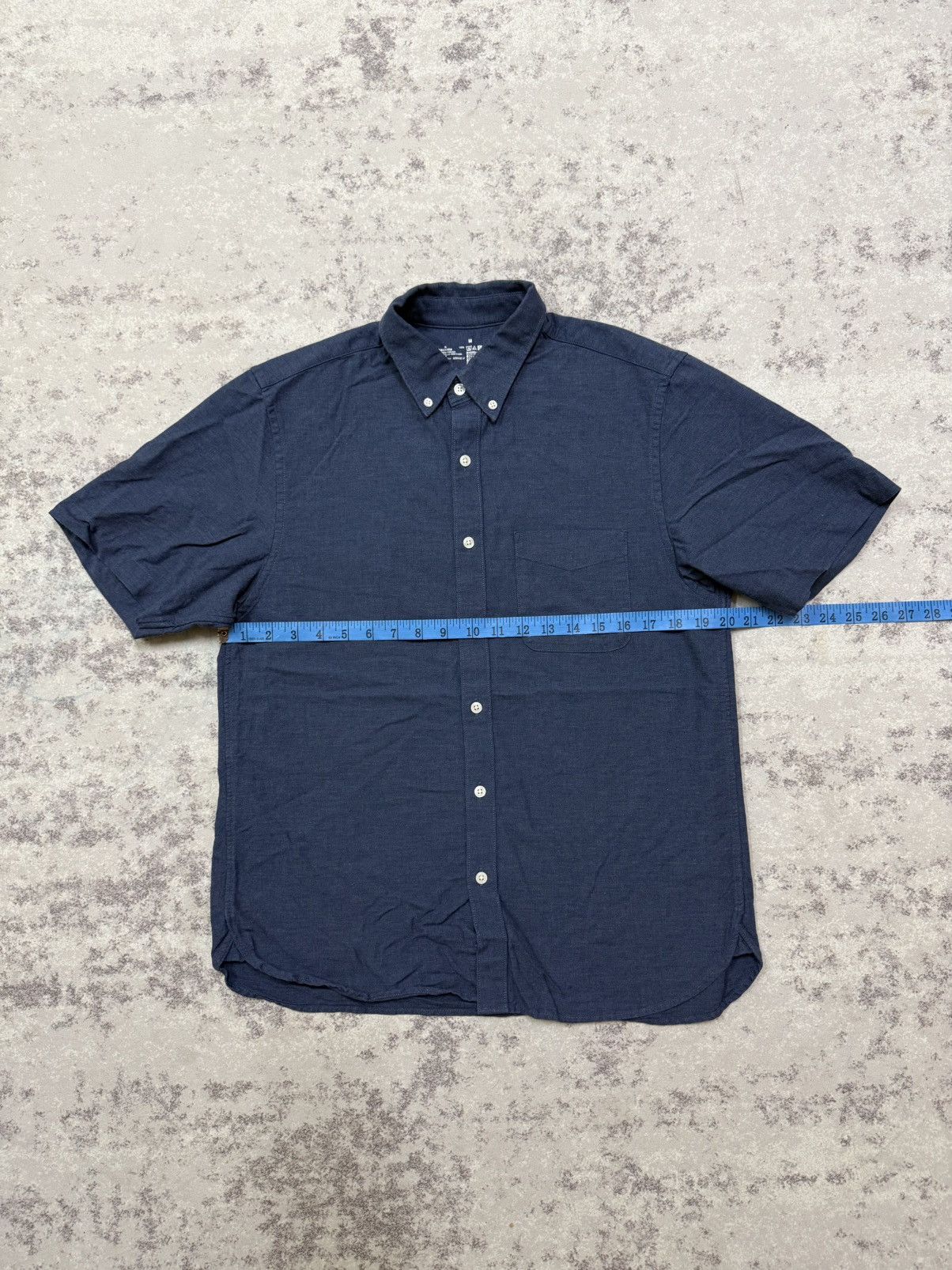 Muji Muji Short Sleeve Button Up Shirt Size US S / EU 44-46 / 1 - 12 Thumbnail