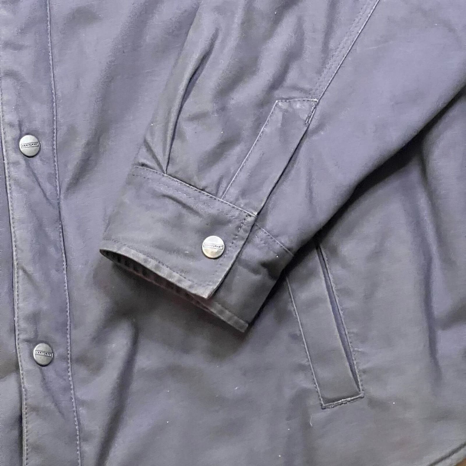 Other Craftsmens Fleece Lined Button up mens jacket Size Xlarge Size US XL / EU 56 / 4 - 2 Thumbnail