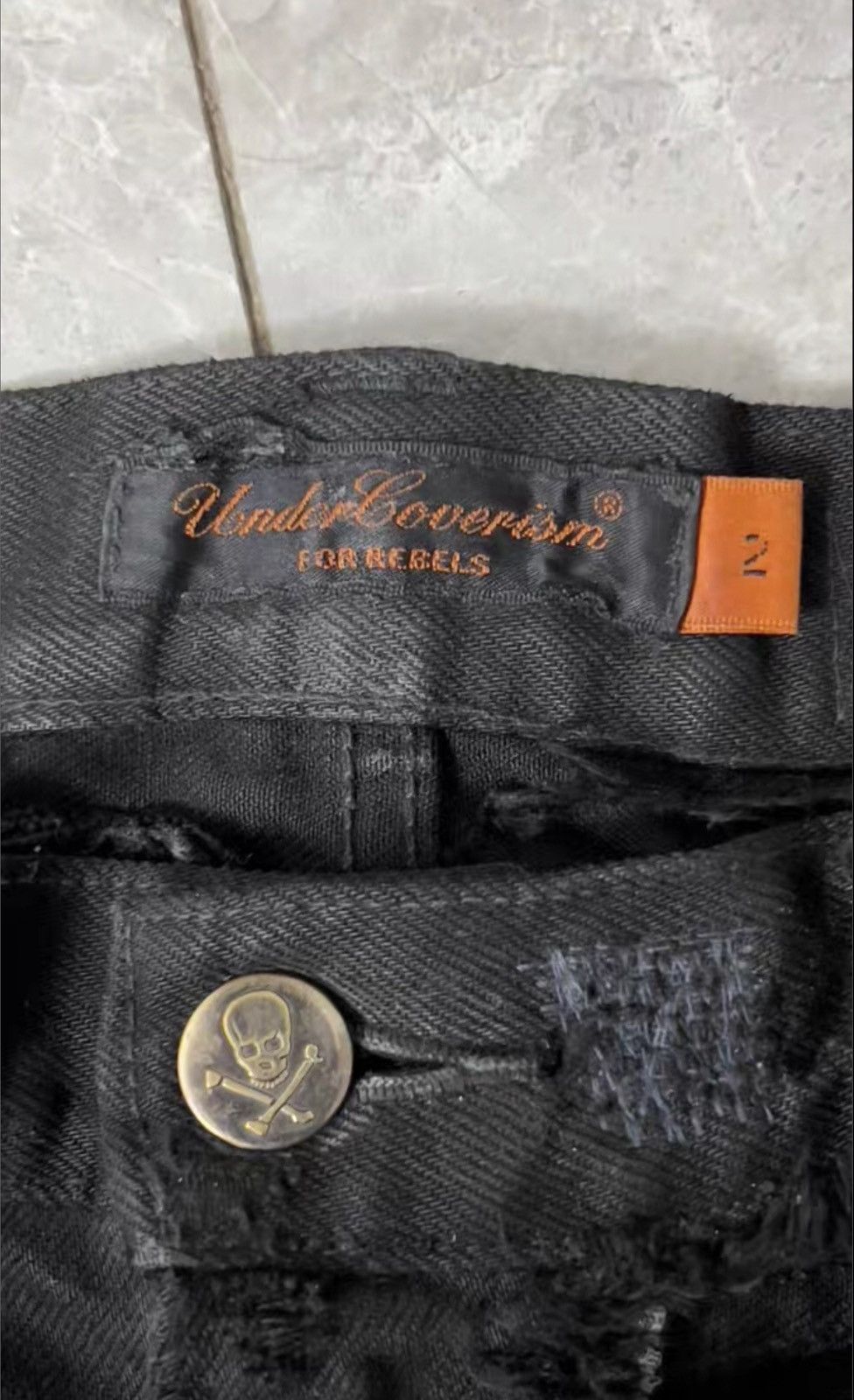 Undercover Undercover 05AW ARTS AND CRAFTS 85 jeans Size US 30 / EU 46 - 3 Thumbnail