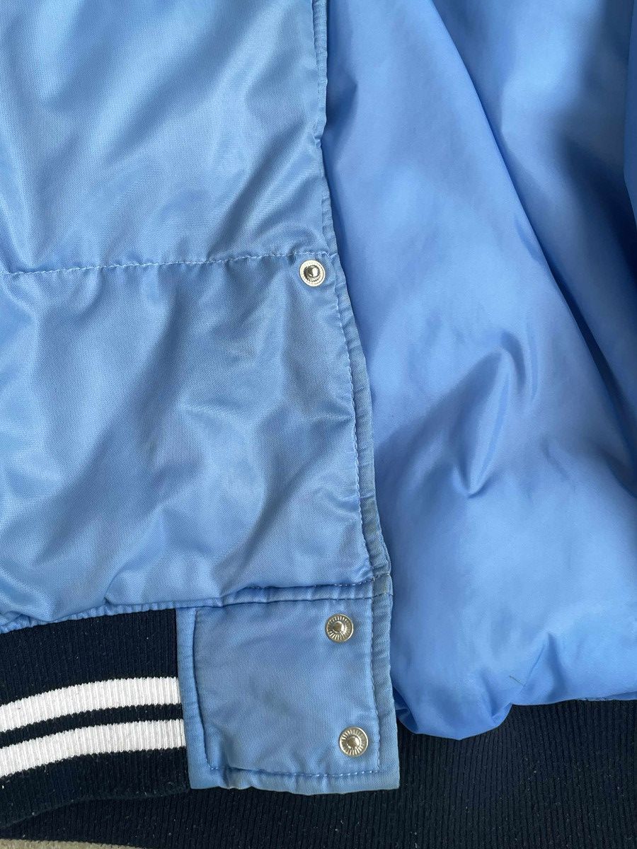 Supreme Jacket Supreme Script Varsity Puffy Blue Rare S 2016 Size US M / EU 48-50 / 2 - 7 Thumbnail