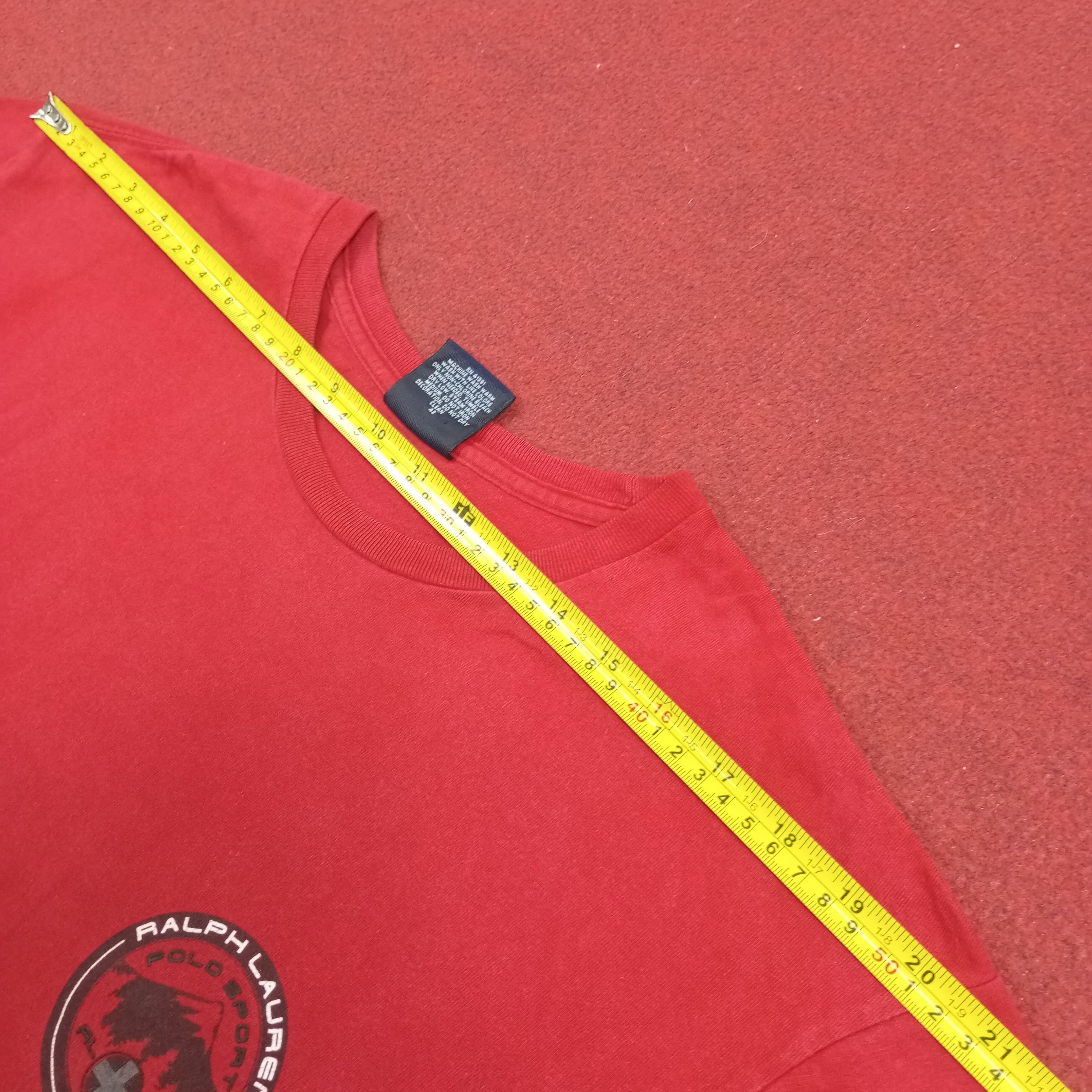 Polo Ralph Lauren × Vintage Polo Sport Ralph Lauren Long Sleeve Tshirt Size US L / EU 52-54 / 3 - 11 Thumbnail