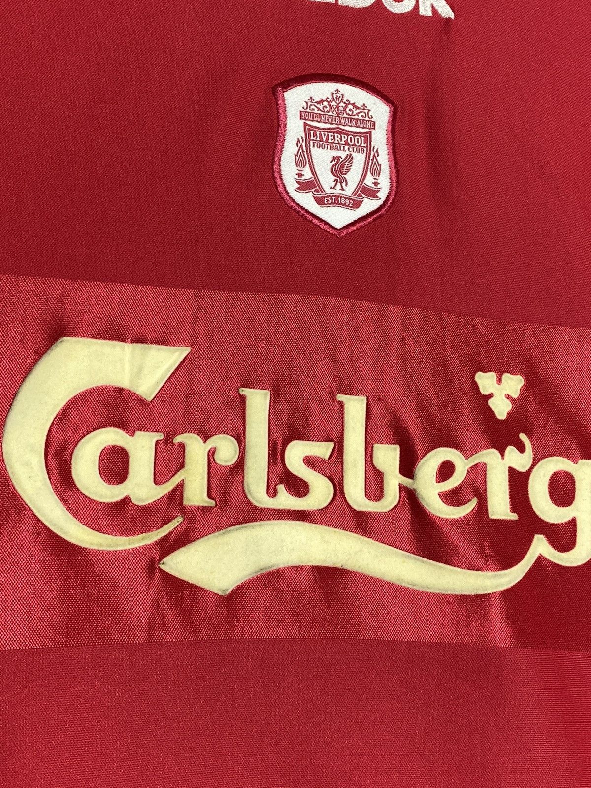 Reebok Vintage Reebok Liverpool FC 2000-2002 Home Football Shirt Size US XL / EU 56 / 4 - 6 Thumbnail
