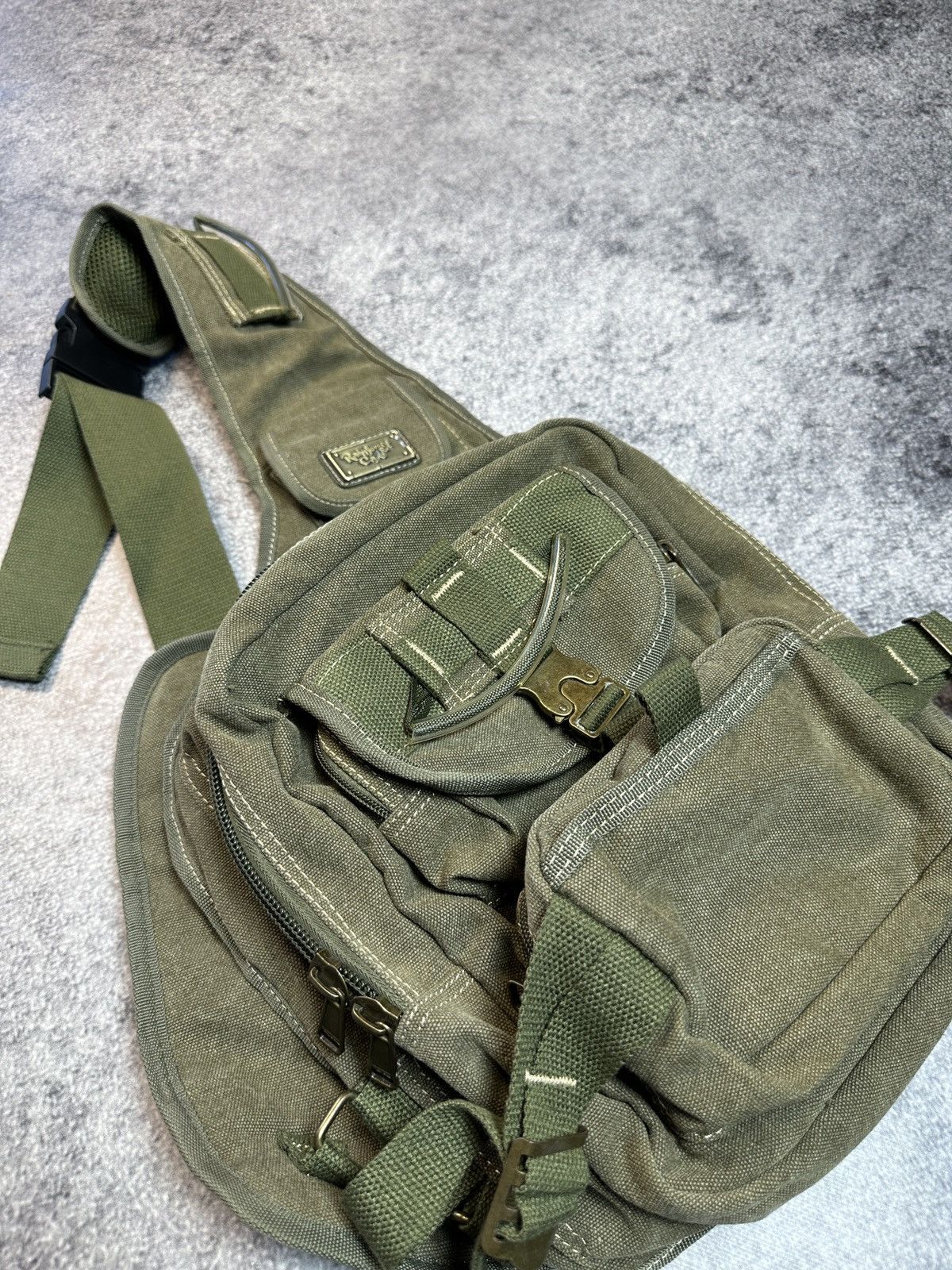Vintage Y2K One Shoulder Bag Streetwear Rare Style Diesel USA Casual Size ONE SIZE - 3 Thumbnail
