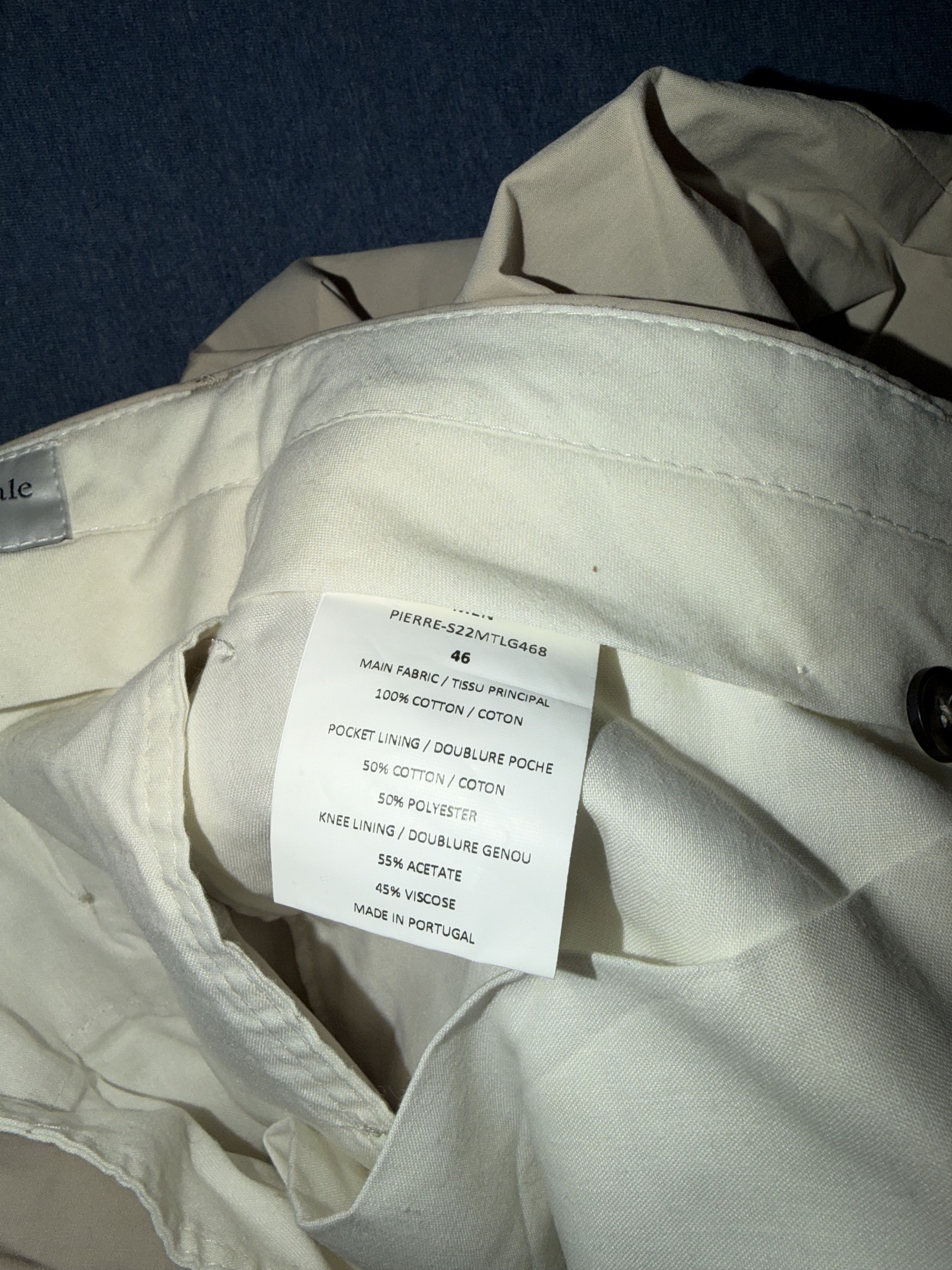 Officine Generale Pierre Pant Size US 30 / EU 46 - 5 Thumbnail