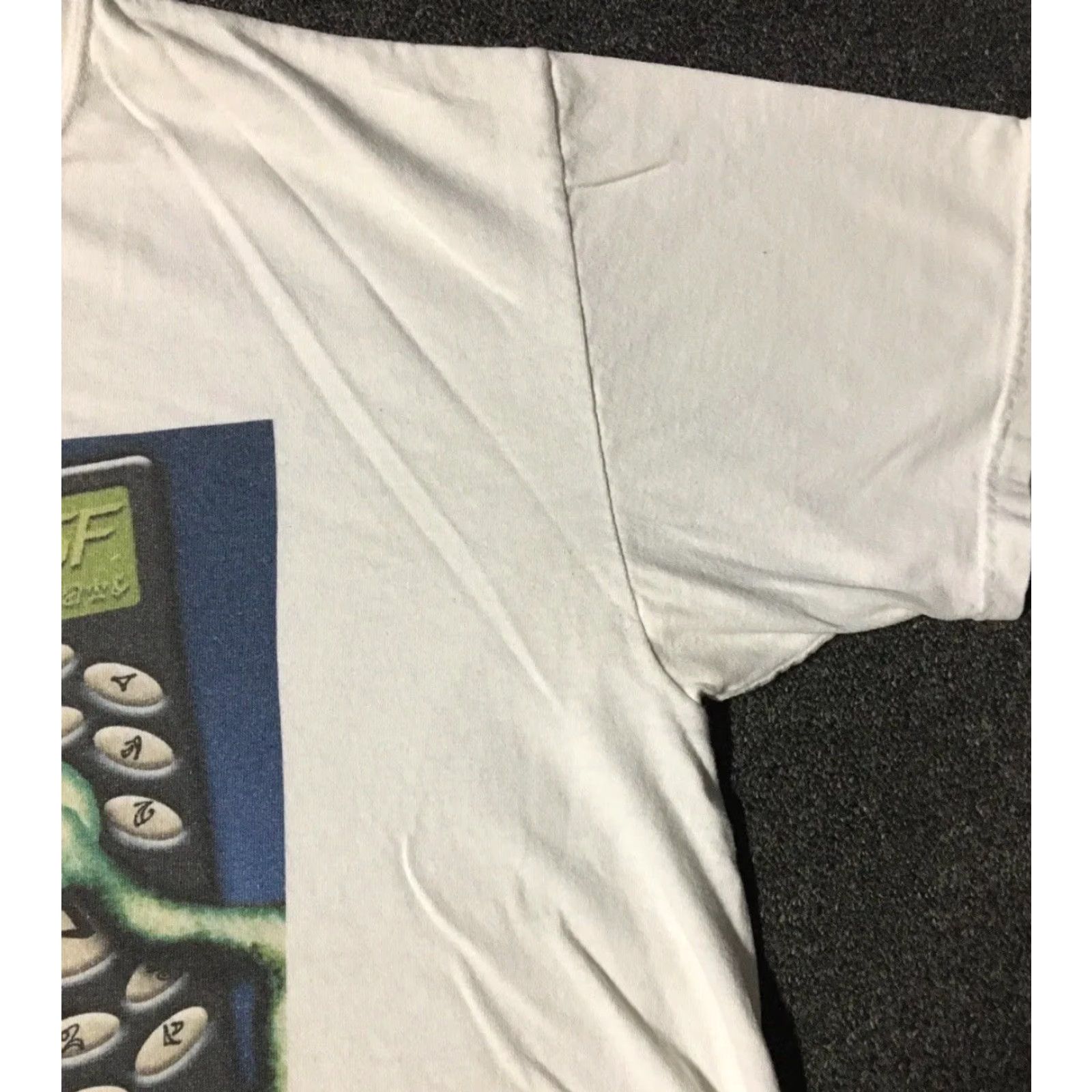Vintage VINTAGE Slice Of SciFi Faded Shirt L White 100% Cotton Graphic Tee The Hundreds TV Movie Fantasy Horror Grunge Y2K 80s 90s USA Mens Size US L / EU 52-54 / 3 - 6 Thumbnail