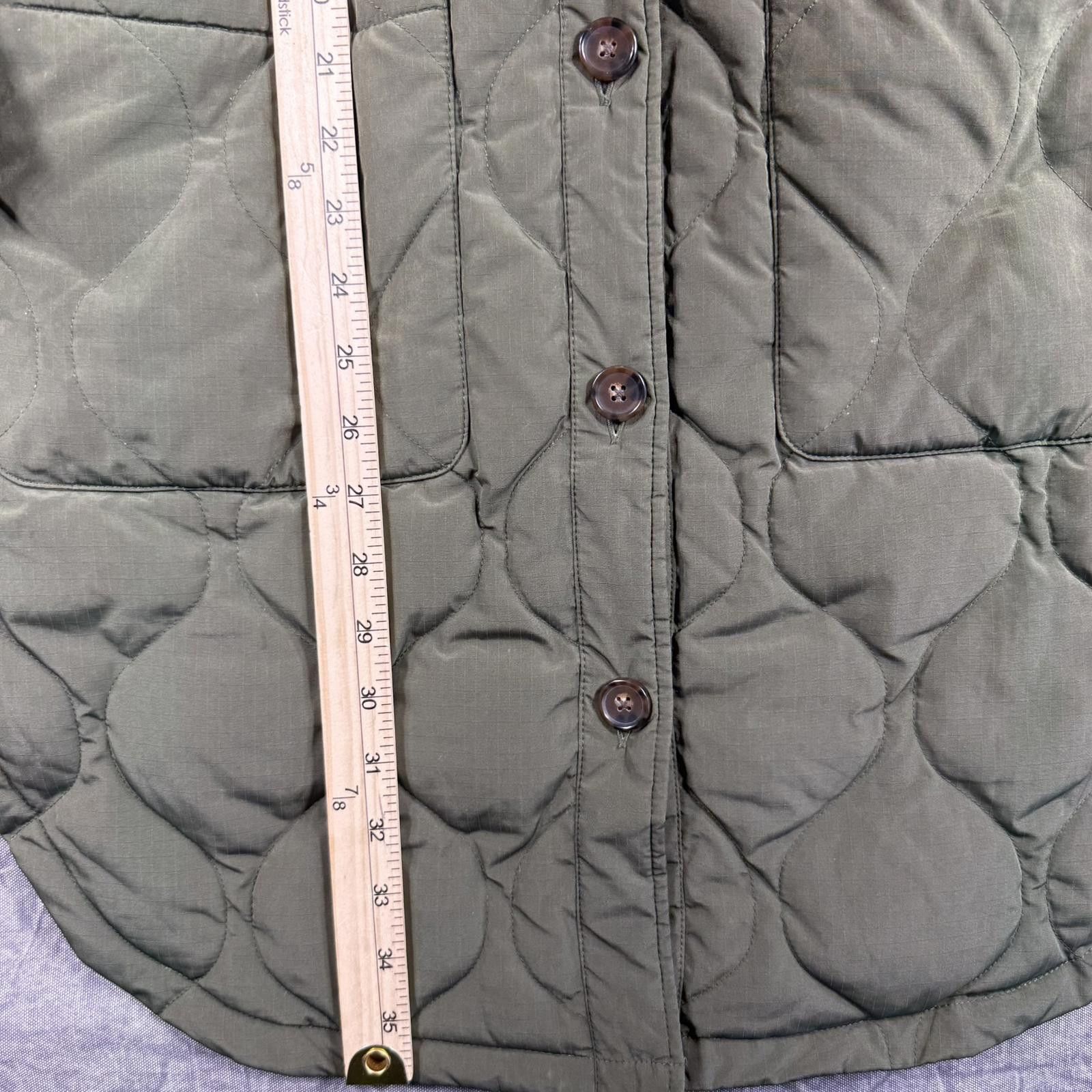 Marine Layer Marine Layer Jacket Women's S Green Quilted Puffer Size S / US 4 / IT 40 - 3 Thumbnail